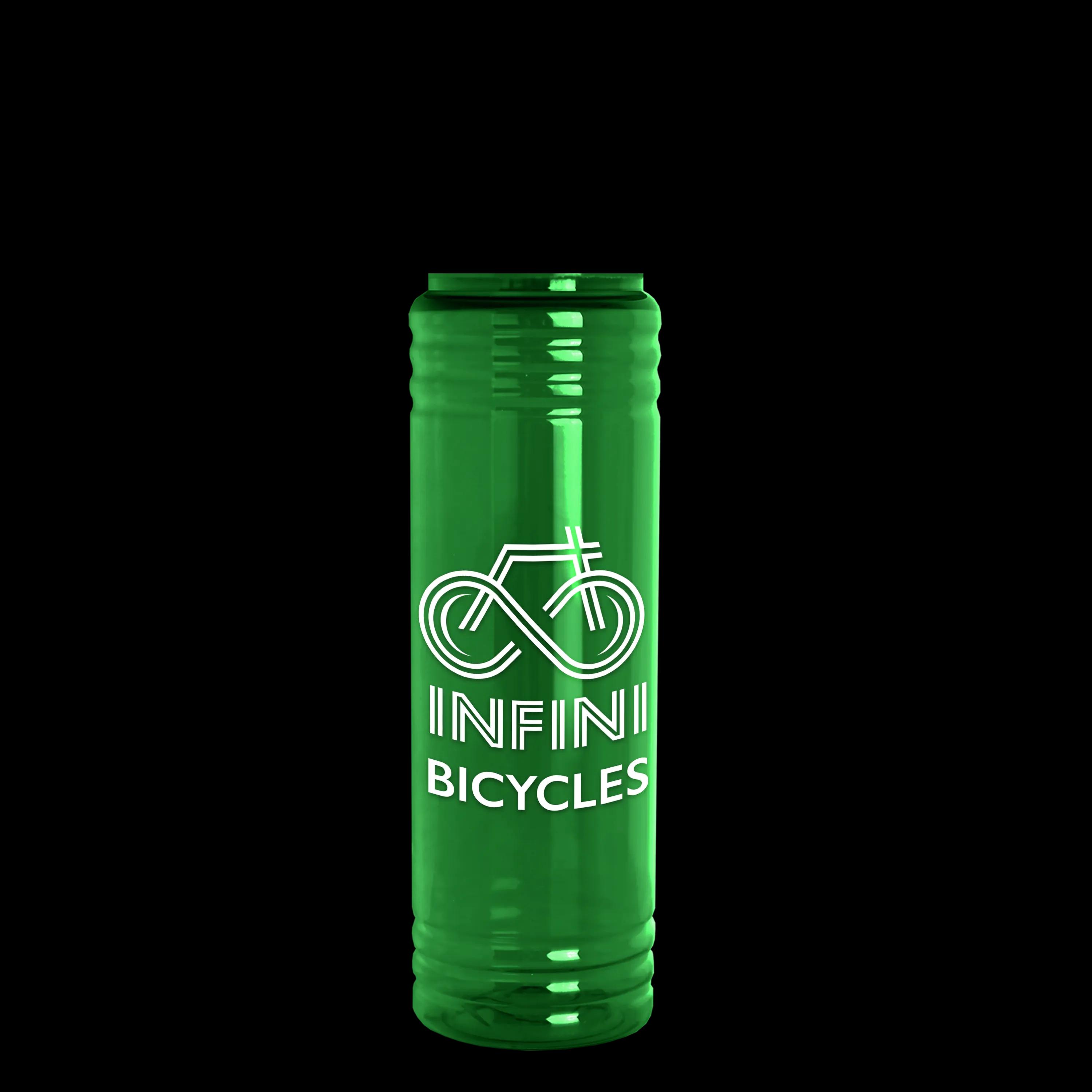 Garyline® Slim Fit RPET Bottle with Ring-Straw Lid - 24 oz. 18 of 48
