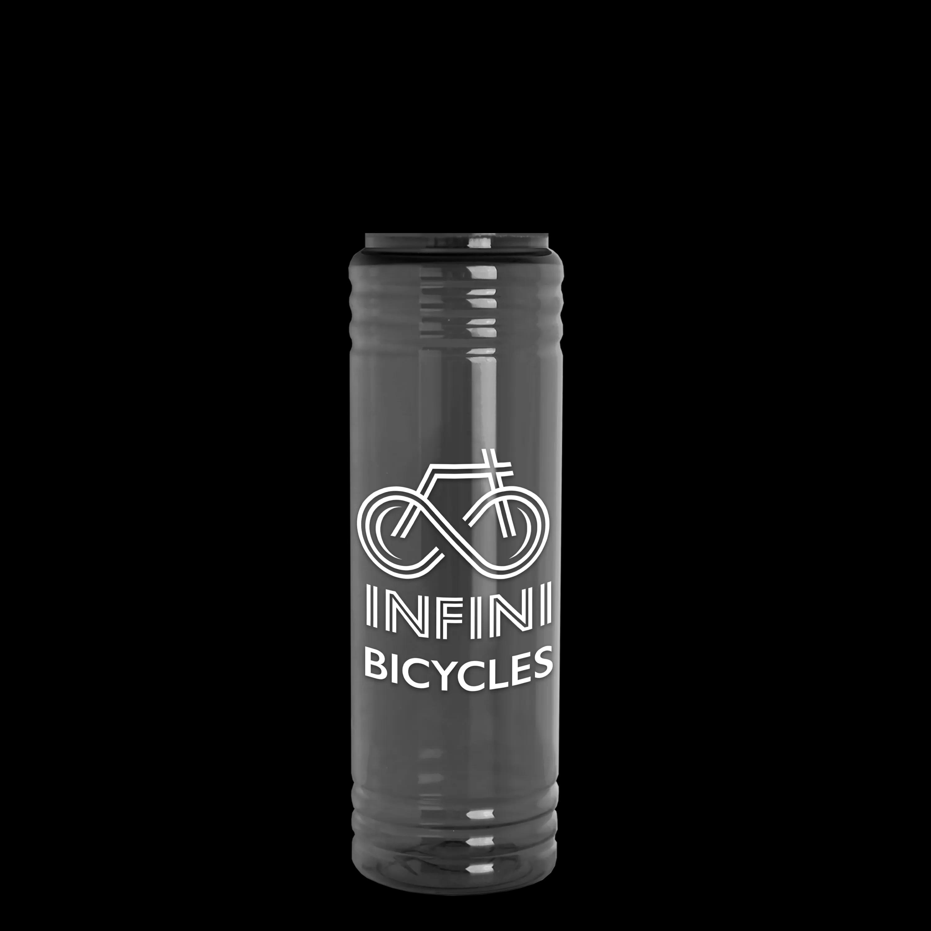 Garyline® Slim Fit RPET Bottle with Ring-Straw Lid - 24 oz. 14 of 48
