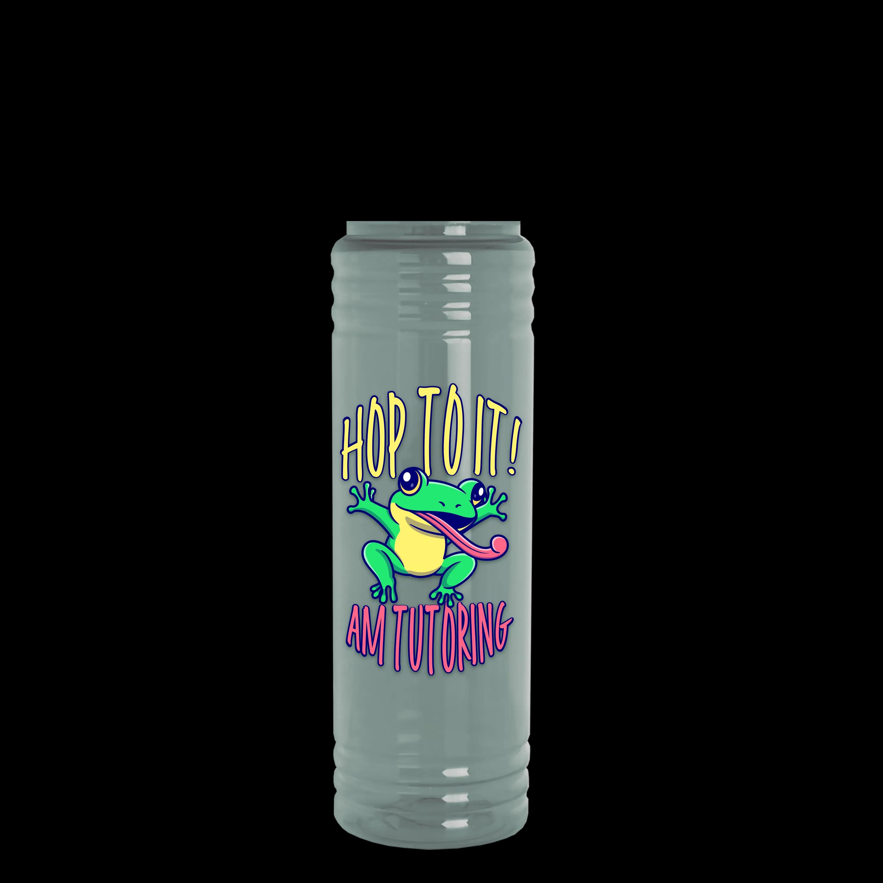 Garyline® Slim Fit RPET Bottle with Ring-Straw Lid - 24 oz. 13 of 48