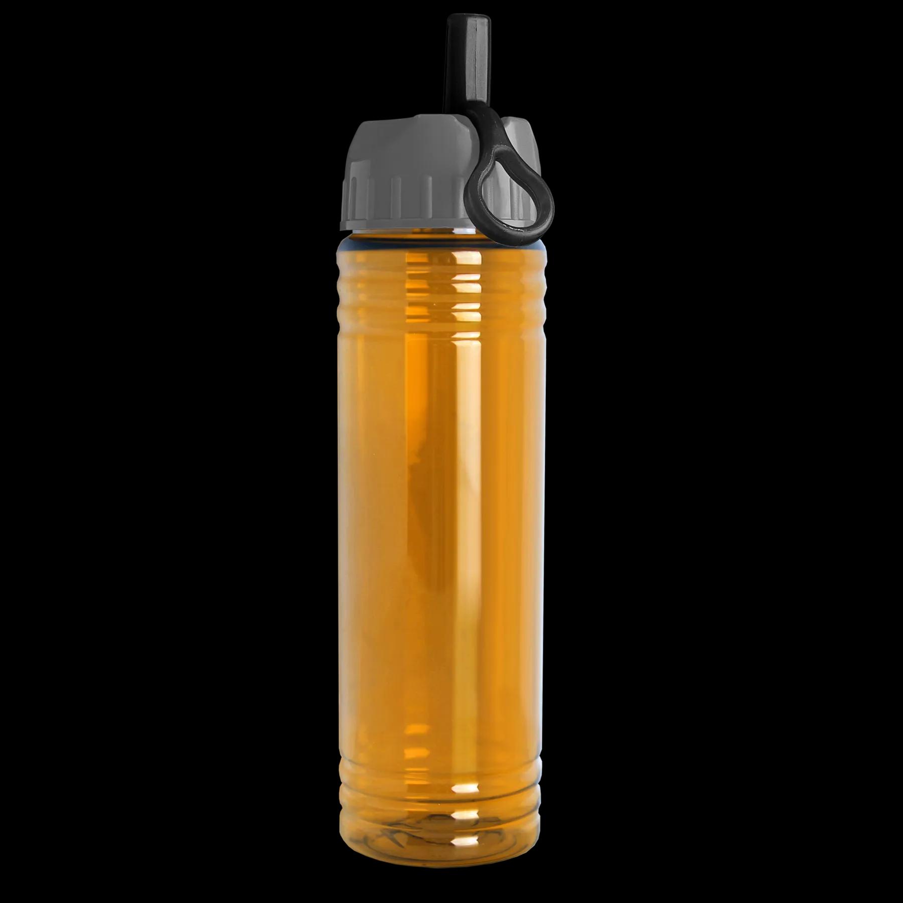 Garyline® Slim Fit RPET Bottle with Ring-Straw Lid - 24 oz. 23 of 48