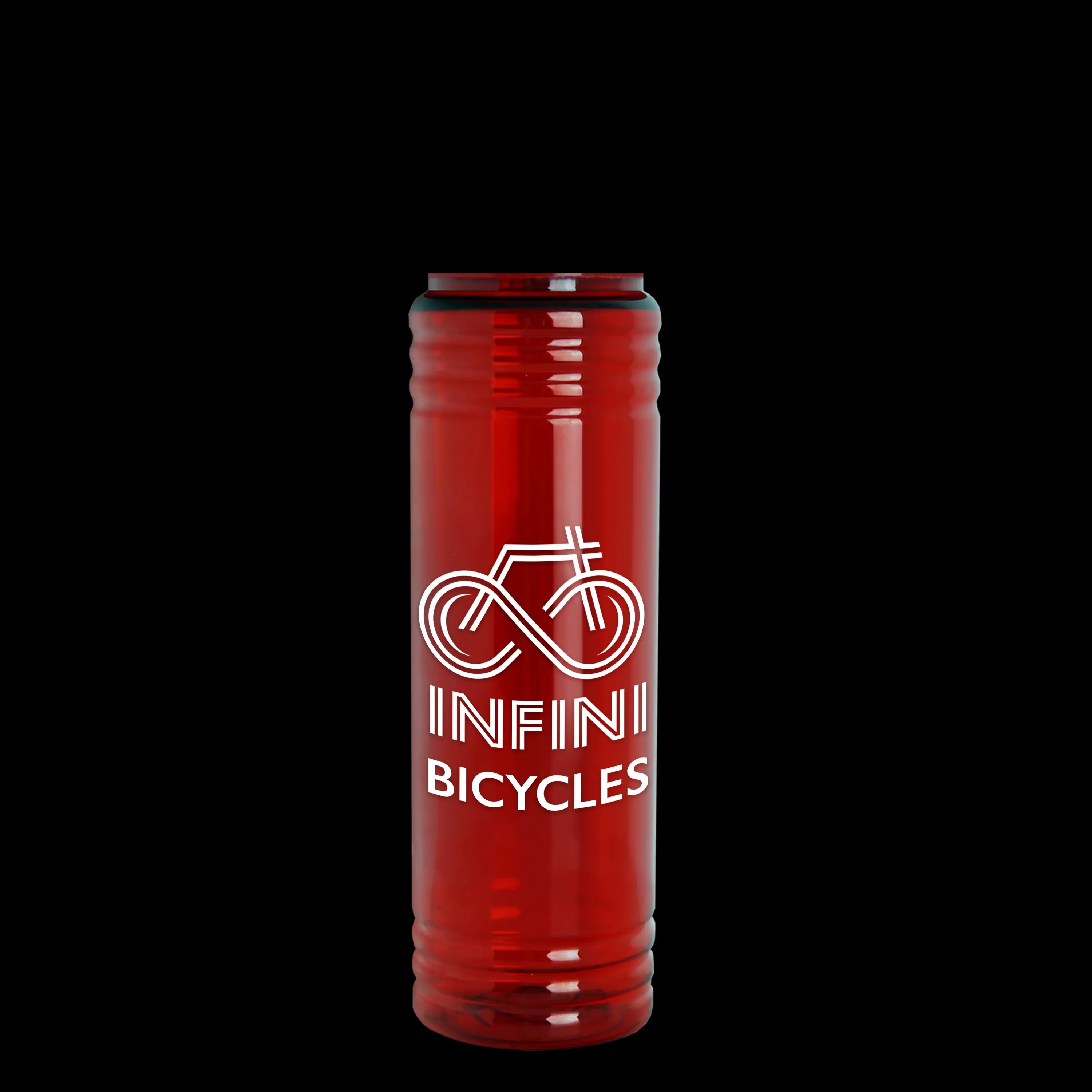 Garyline® Slim Fit RPET Bottle with Ring-Straw Lid - 24 oz. 20 of 48