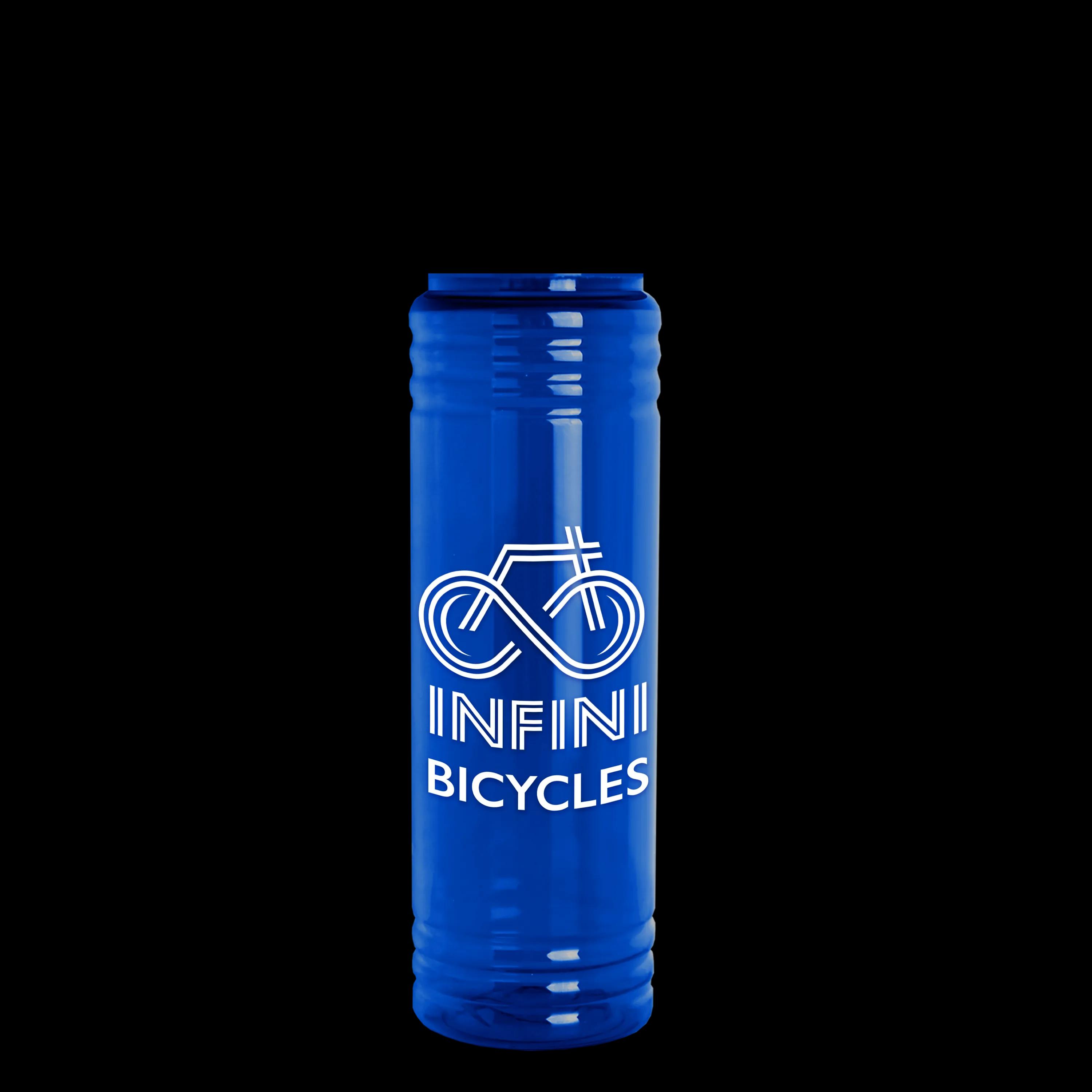 Garyline® Slim Fit RPET Bottle with Ring-Straw Lid - 24 oz. 16 of 48
