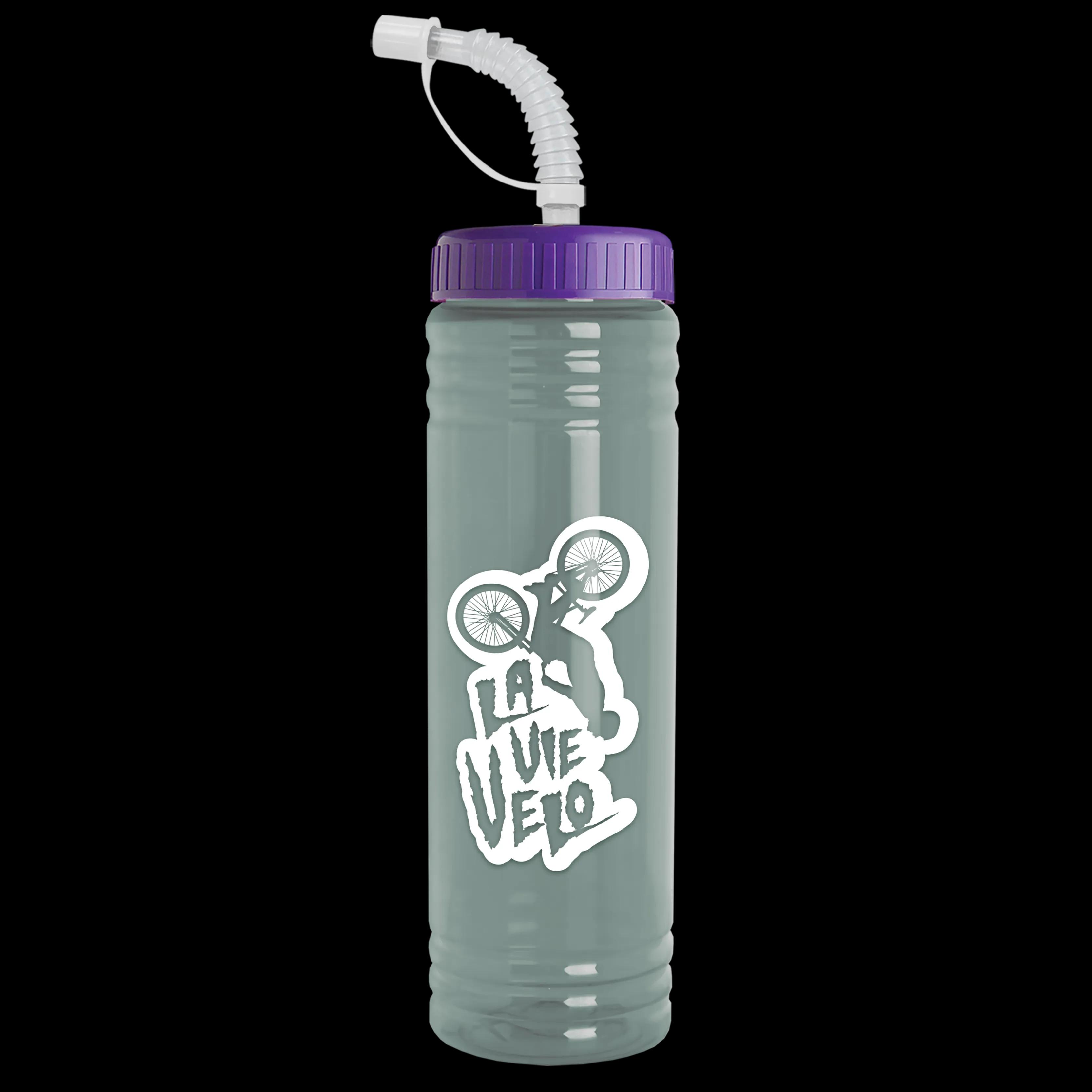 Garyline® Slim Fit RPET Bottle with Straw Lid - 24 oz. 43 of 233