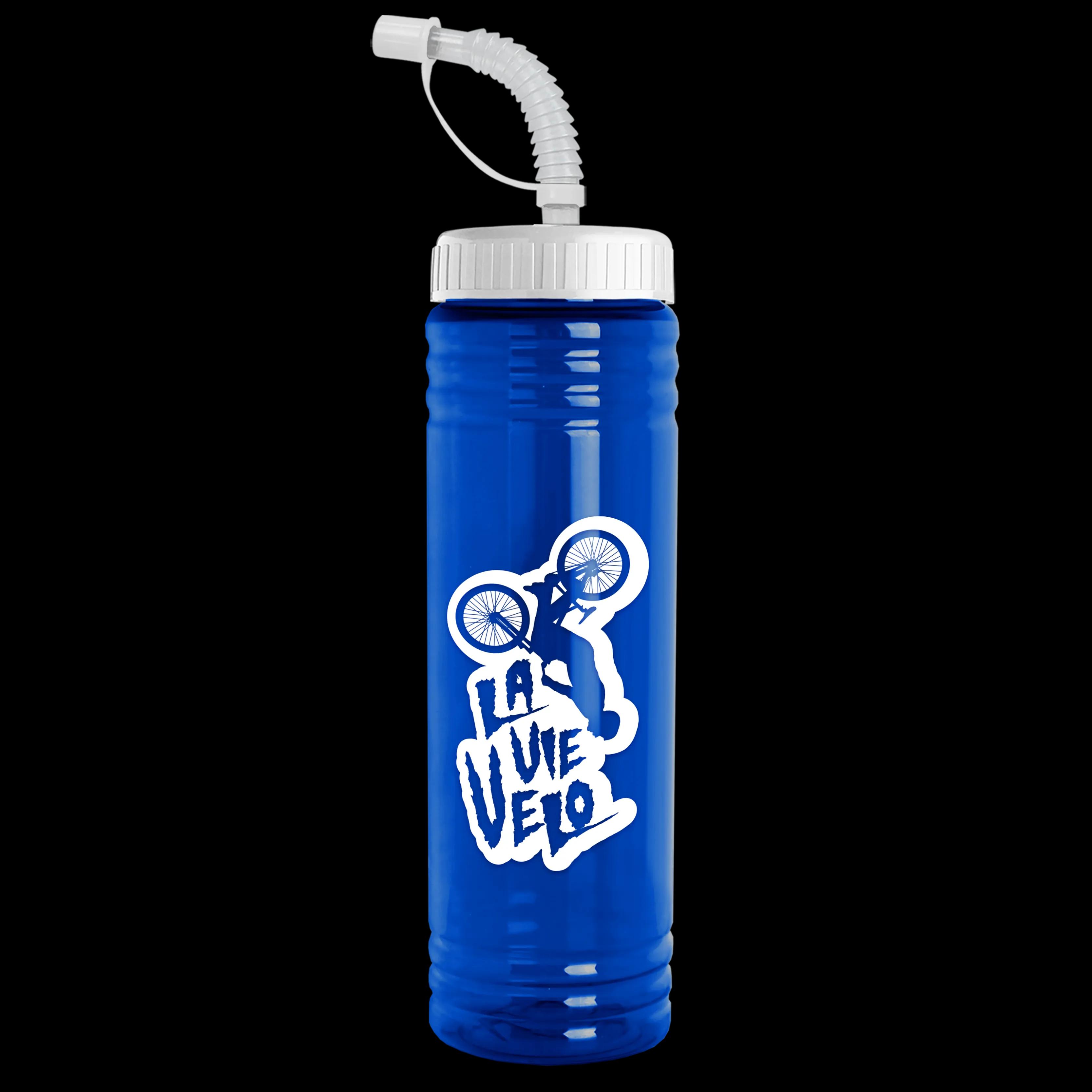 Garyline® Slim Fit RPET Bottle with Straw Lid - 24 oz. 74 of 233