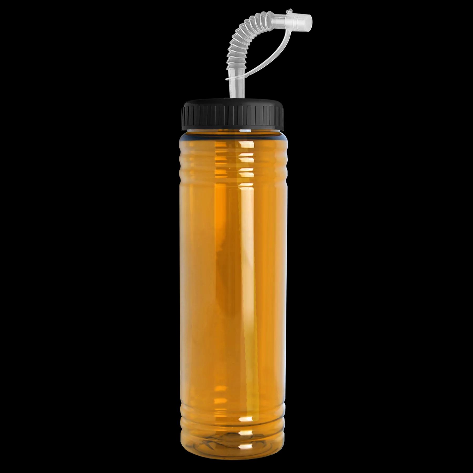 Garyline® Slim Fit RPET Bottle with Straw Lid - 24 oz. 140 of 233