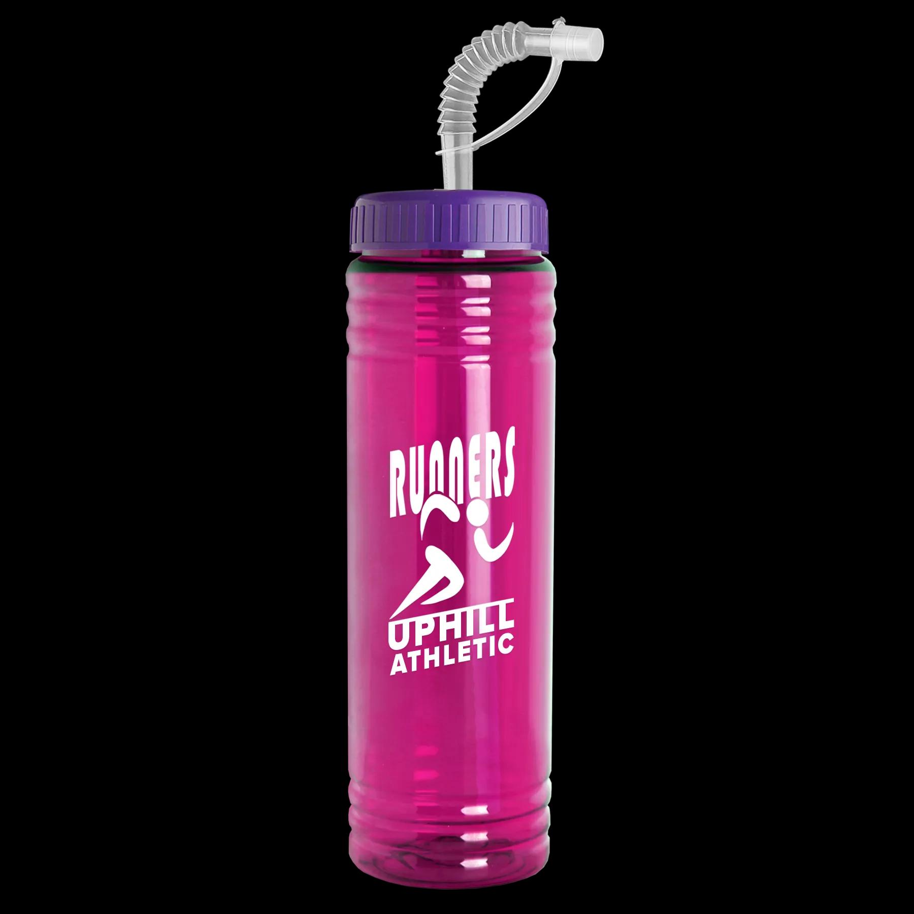 Garyline® Slim Fit RPET Bottle with Straw Lid - 24 oz. 174 of 233