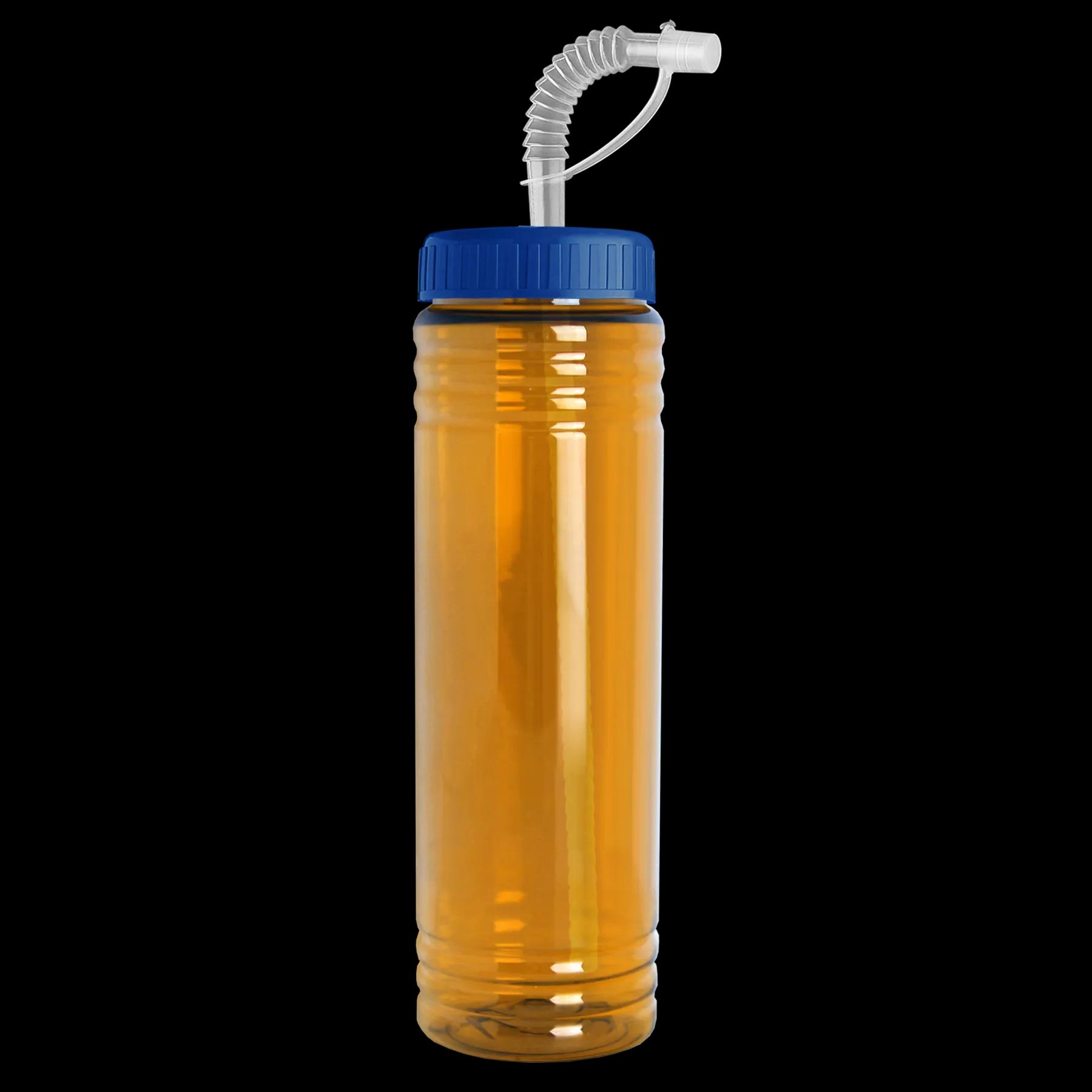 Garyline® Slim Fit RPET Bottle with Straw Lid - 24 oz. 144 of 233