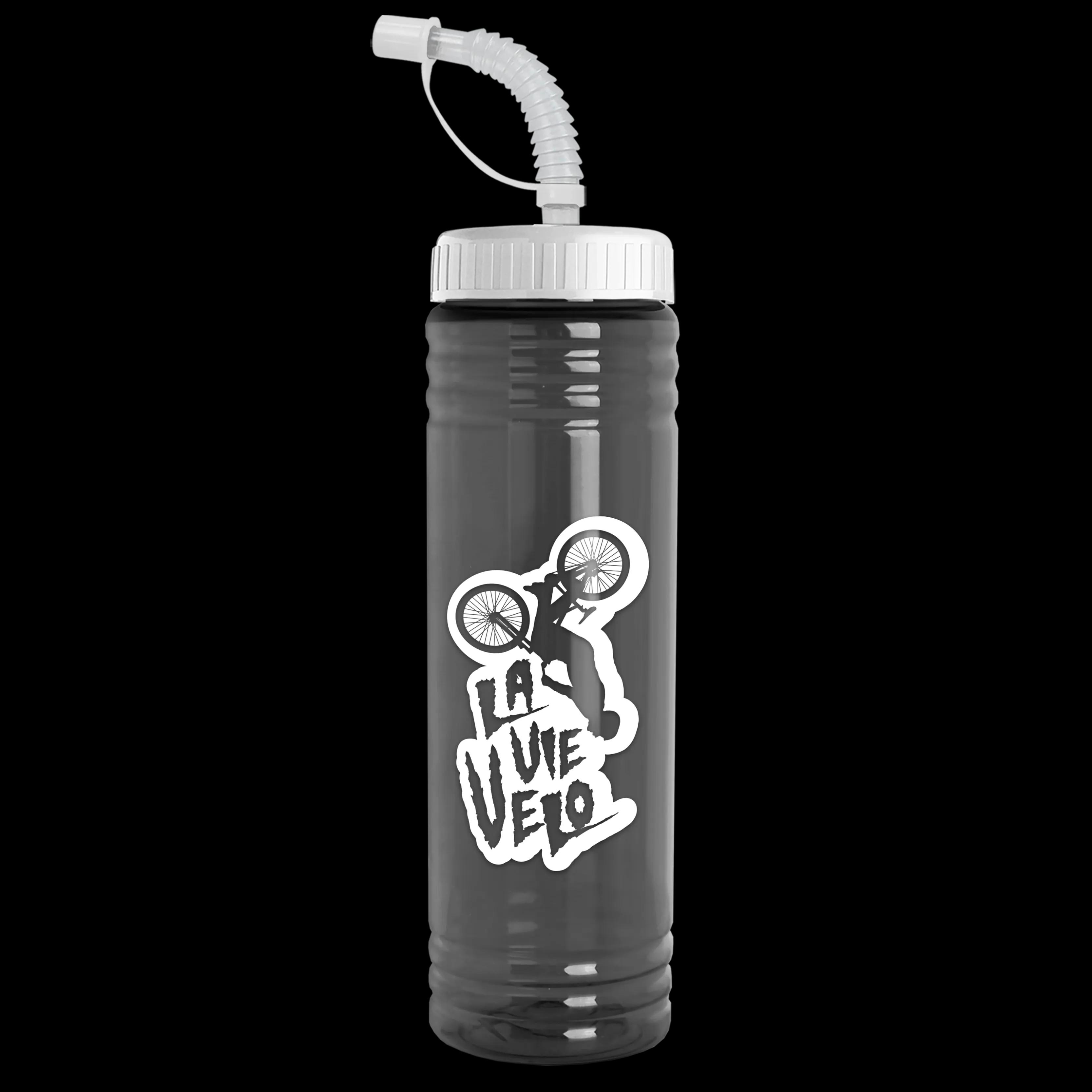 Garyline® Slim Fit RPET Bottle with Straw Lid - 24 oz. 59 of 233