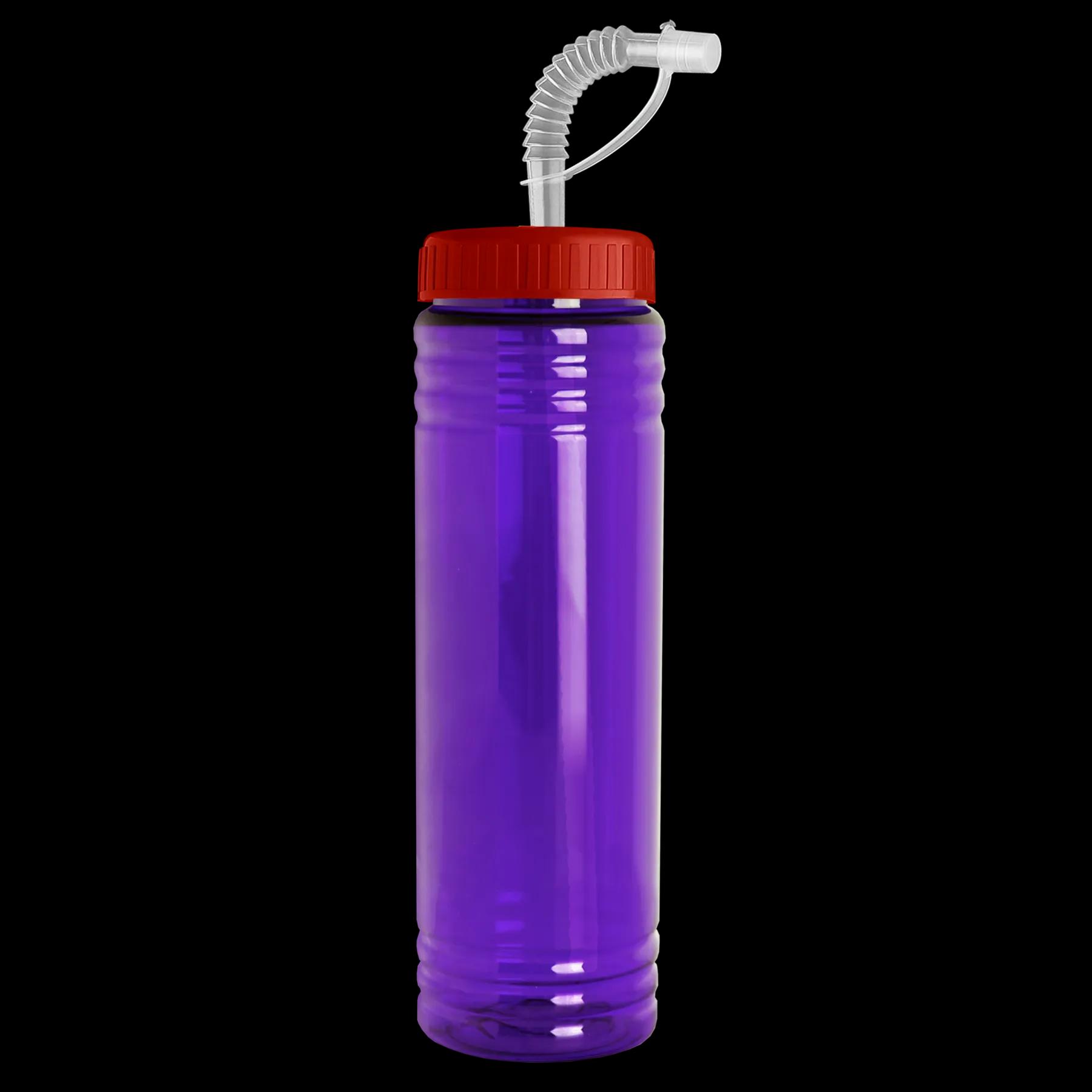 Garyline® Slim Fit RPET Bottle with Straw Lid - 24 oz. 151 of 233
