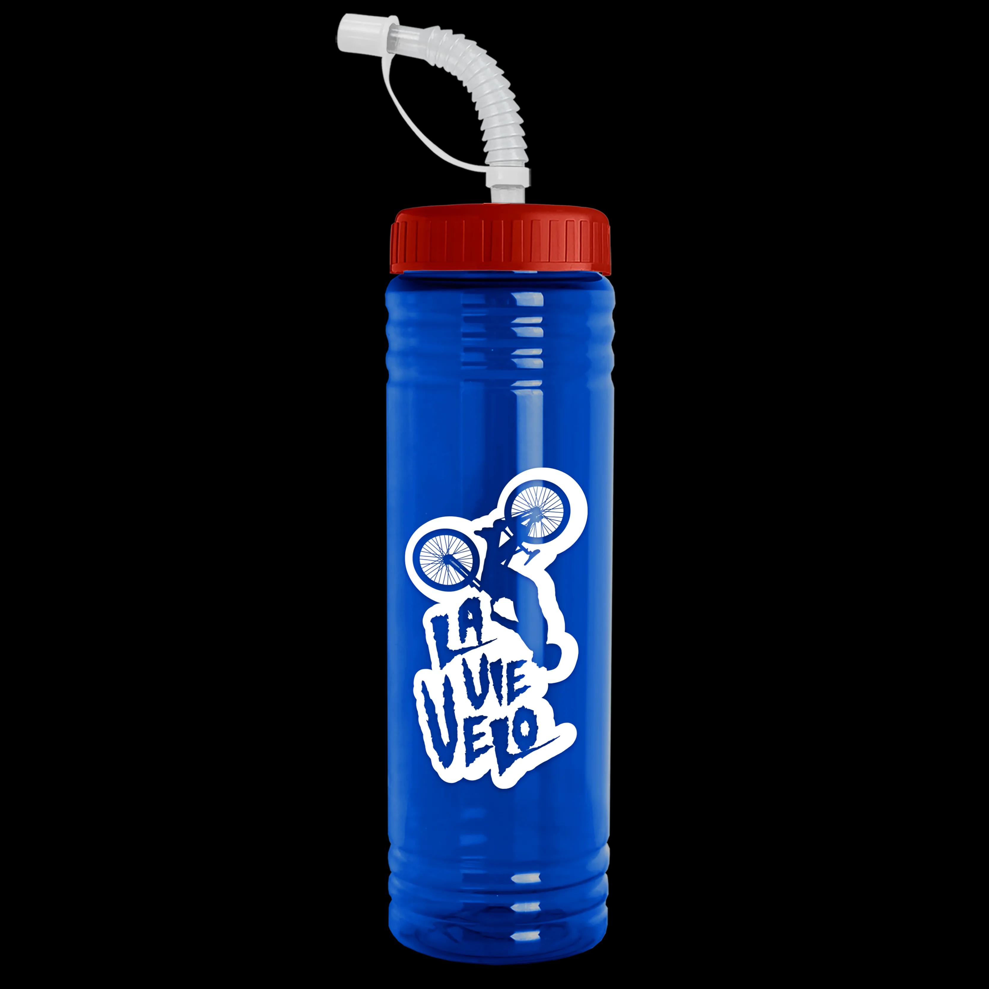 Garyline® Slim Fit RPET Bottle with Straw Lid - 24 oz. 66 of 233