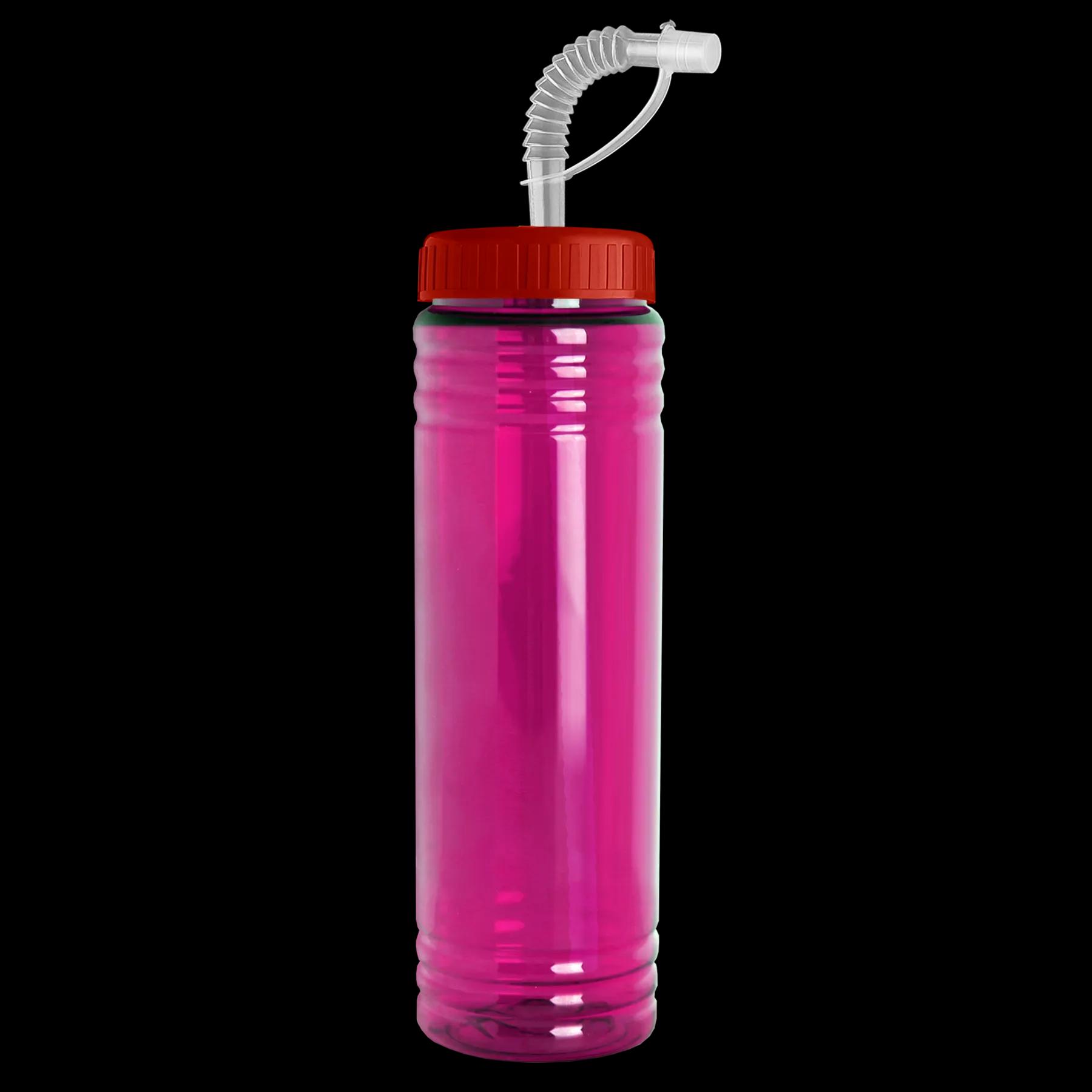 Garyline® Slim Fit RPET Bottle with Straw Lid - 24 oz. 135 of 233
