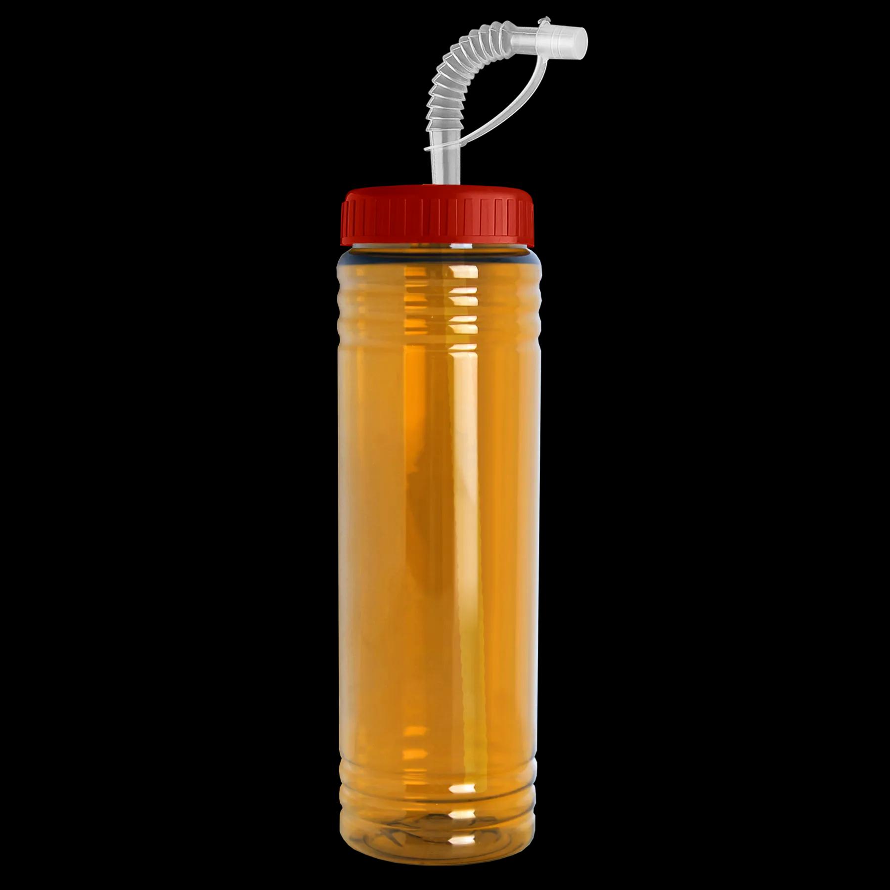Garyline® Slim Fit RPET Bottle with Straw Lid - 24 oz. 143 of 233