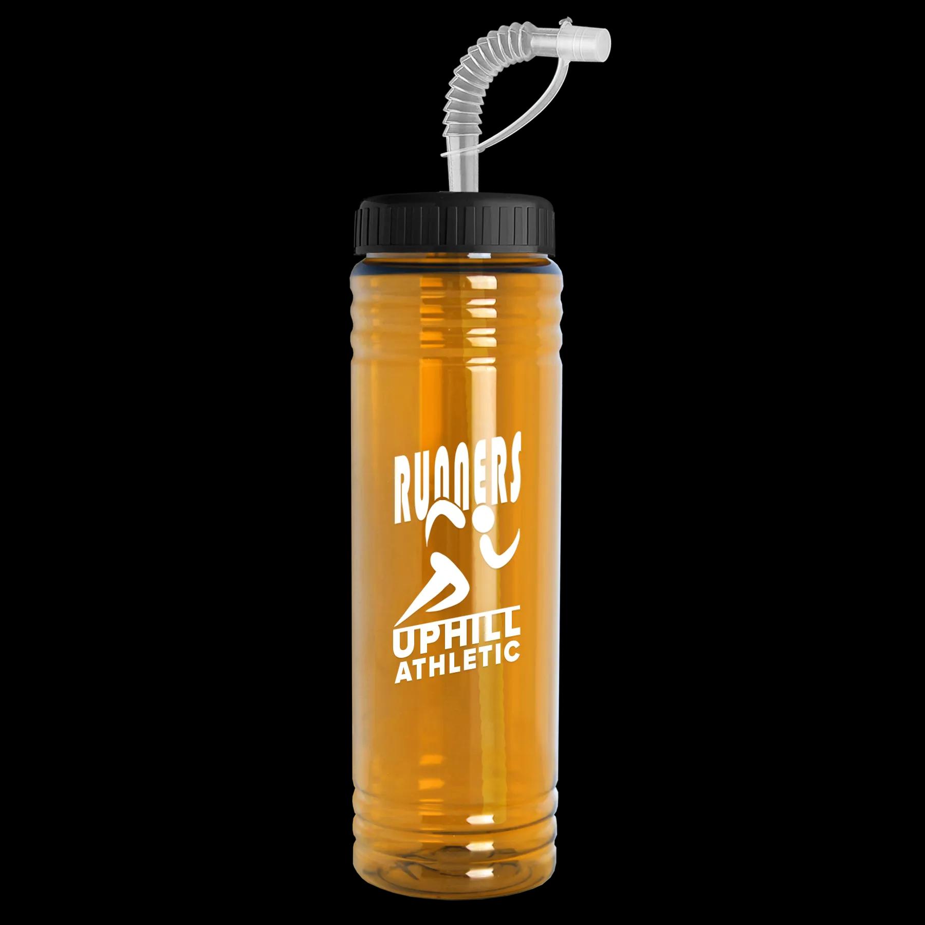 Garyline® Slim Fit RPET Bottle with Straw Lid - 24 oz. 178 of 233