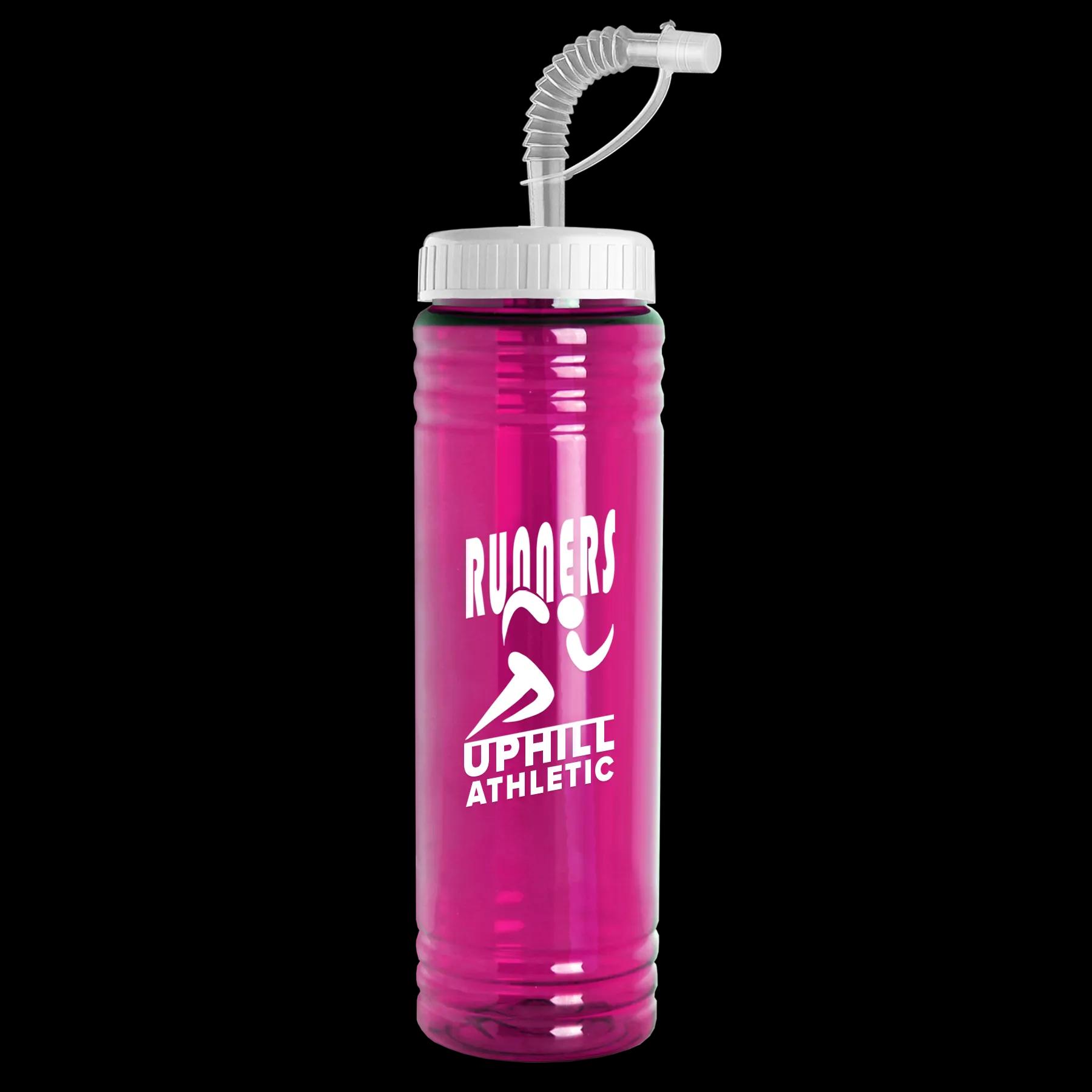 Garyline® Slim Fit RPET Bottle with Straw Lid - 24 oz. 176 of 233