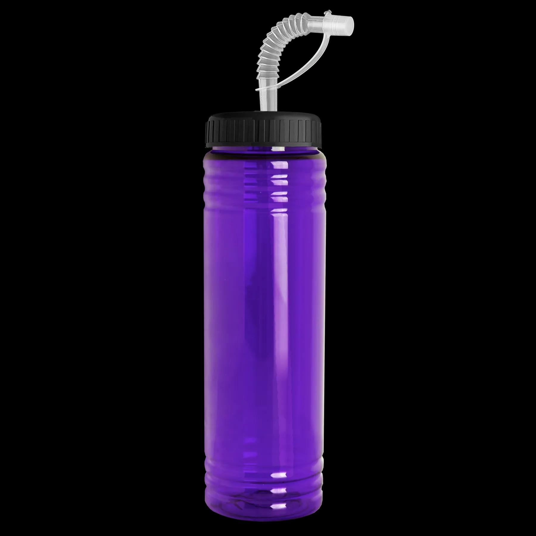 Garyline® Slim Fit RPET Bottle with Straw Lid - 24 oz. 148 of 233