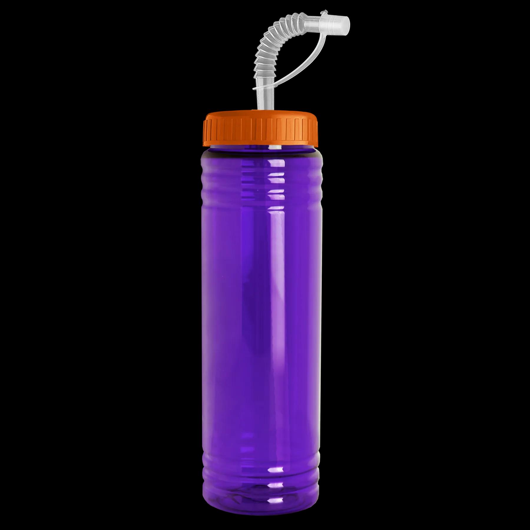 Garyline® Slim Fit RPET Bottle with Straw Lid - 24 oz. 150 of 233
