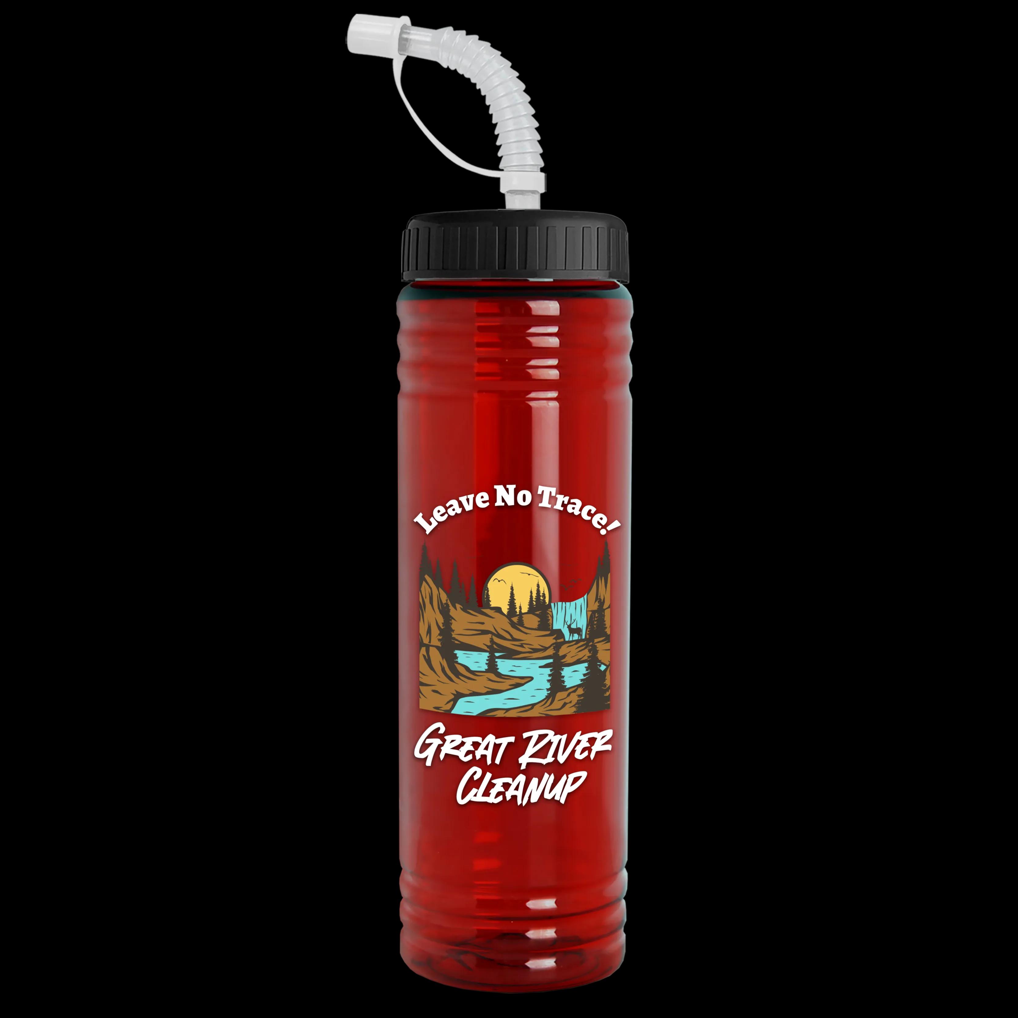 Garyline® Slim Fit RPET Bottle with Straw Lid - 24 oz. 91 of 233