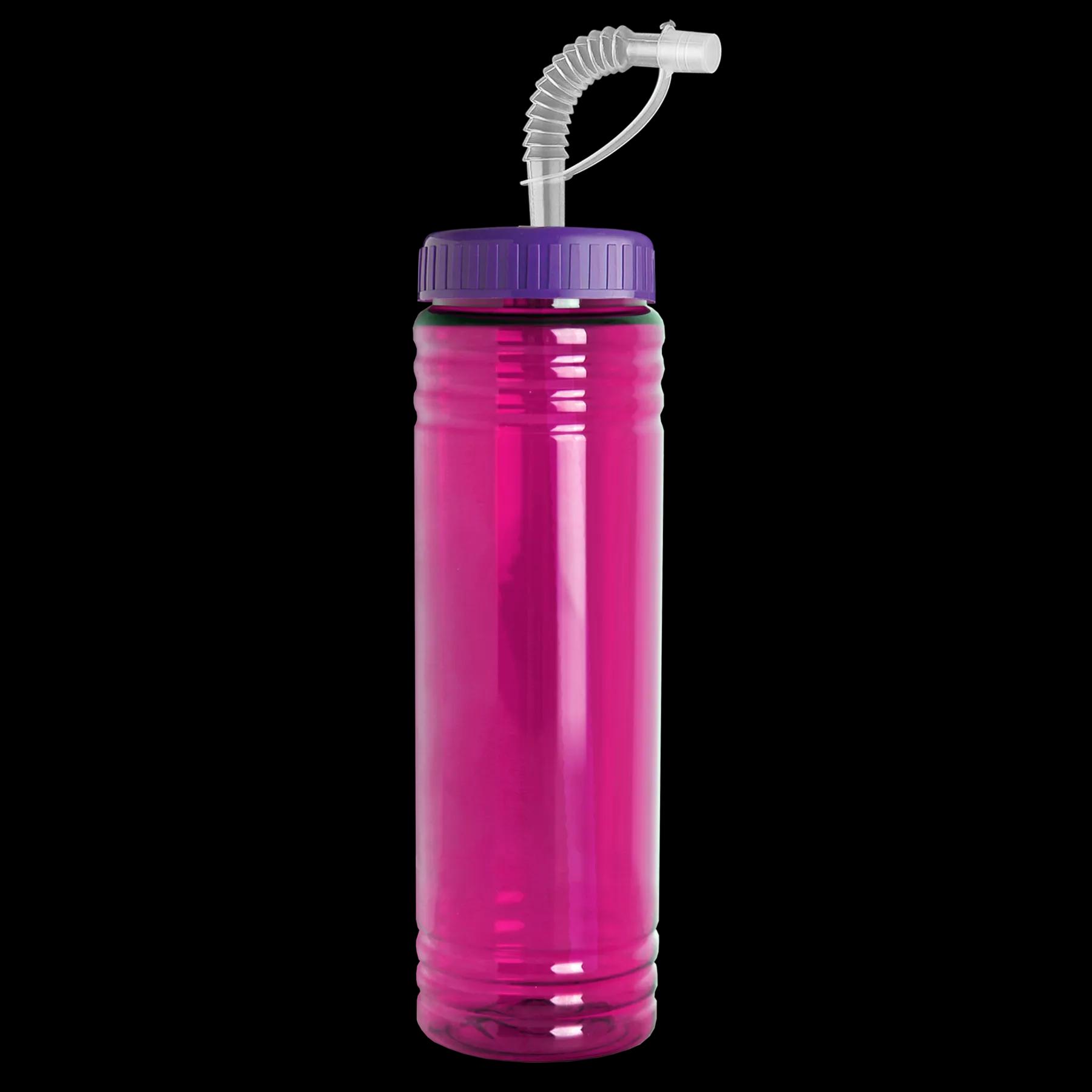 Garyline® Slim Fit RPET Bottle with Straw Lid - 24 oz. 138 of 233