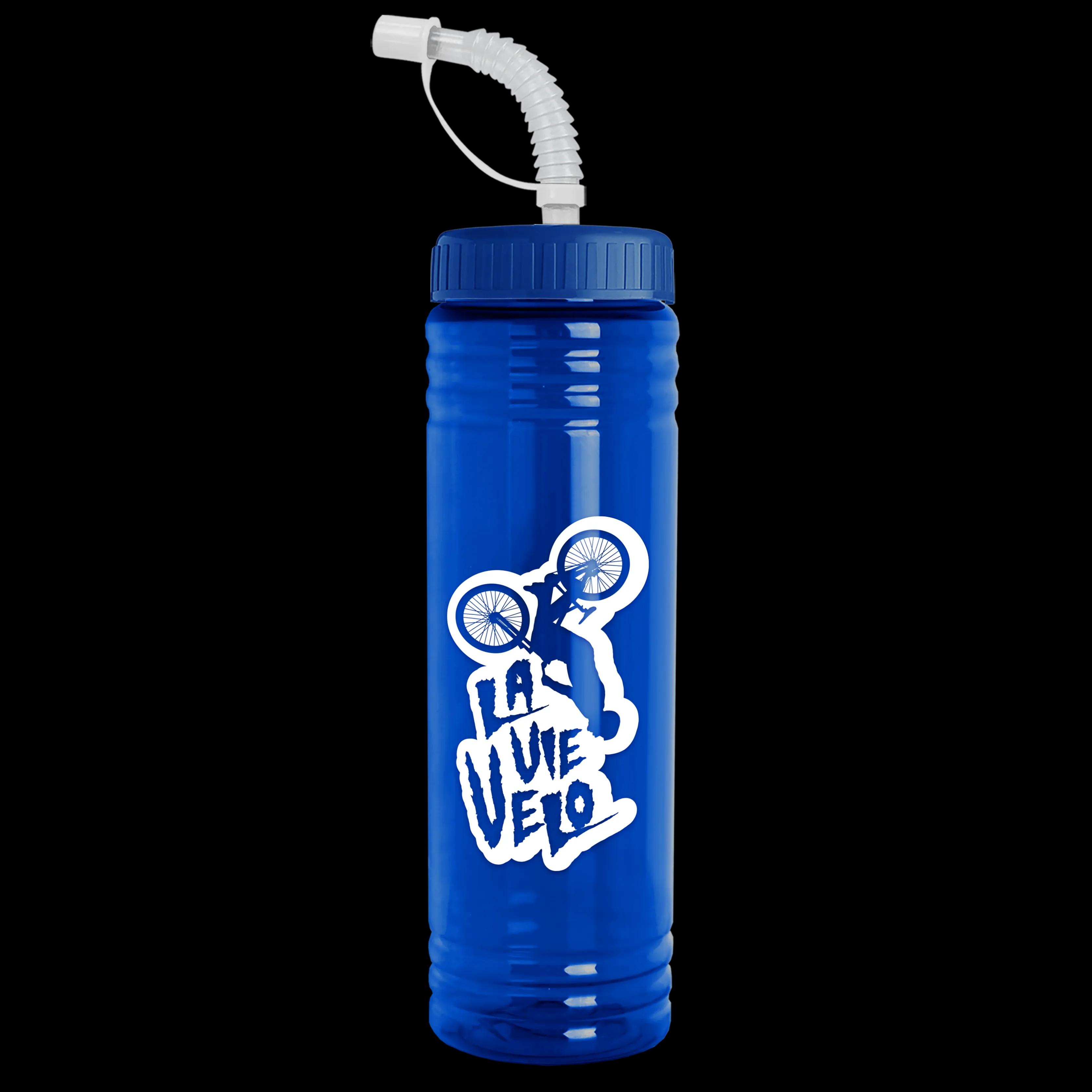 Garyline® Slim Fit RPET Bottle with Straw Lid - 24 oz. 68 of 233