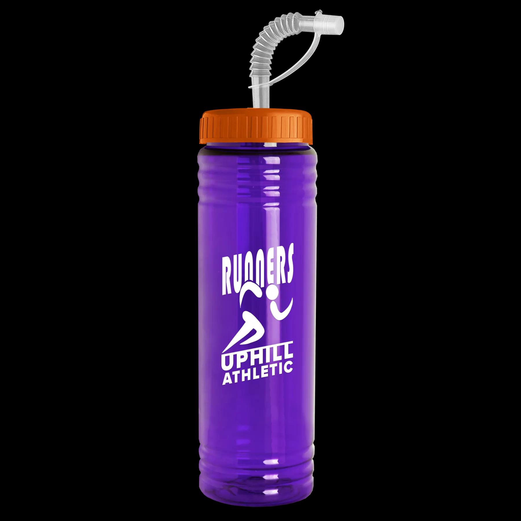 Garyline® Slim Fit RPET Bottle with Straw Lid - 24 oz. 198 of 233