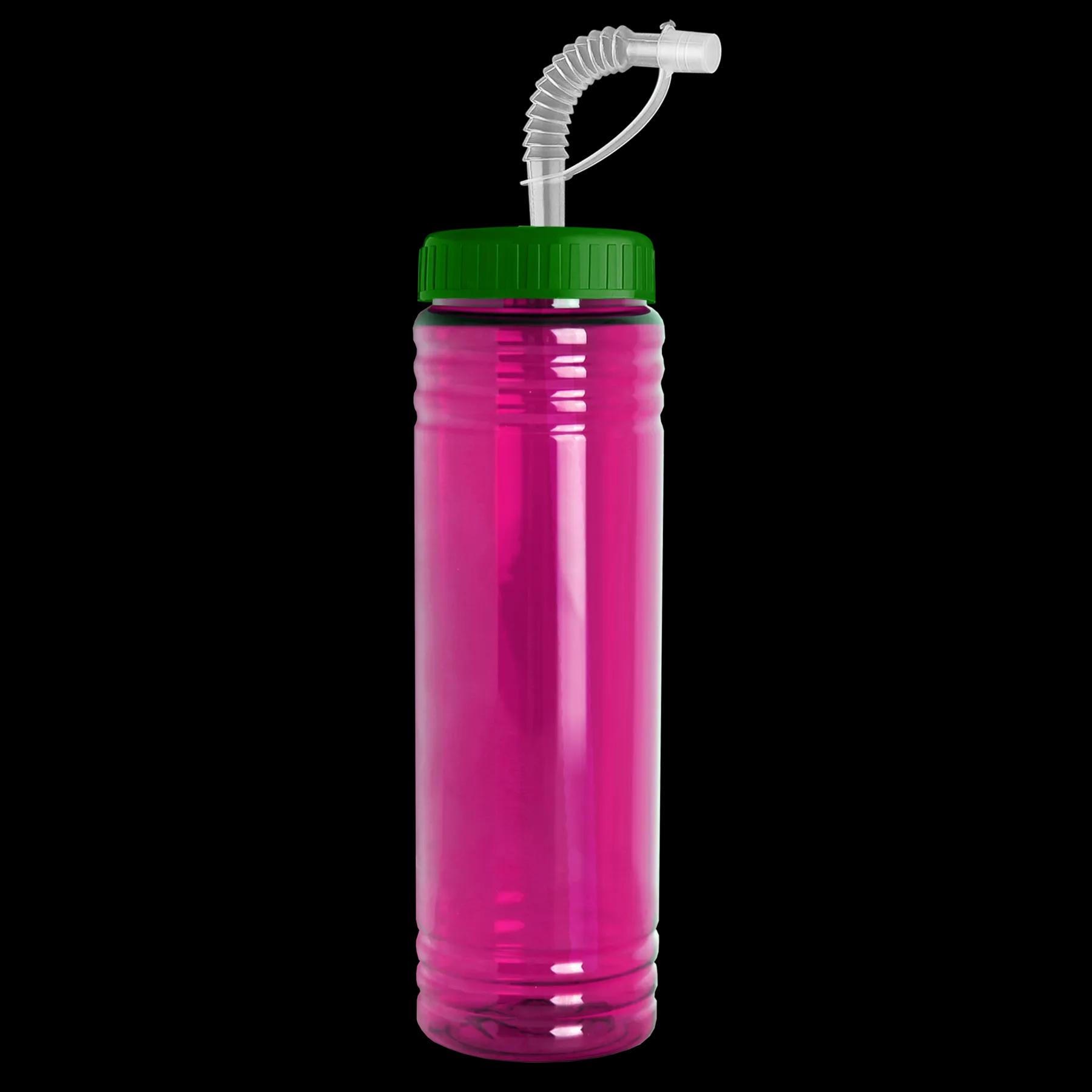 Garyline® Slim Fit RPET Bottle with Straw Lid - 24 oz. 133 of 233