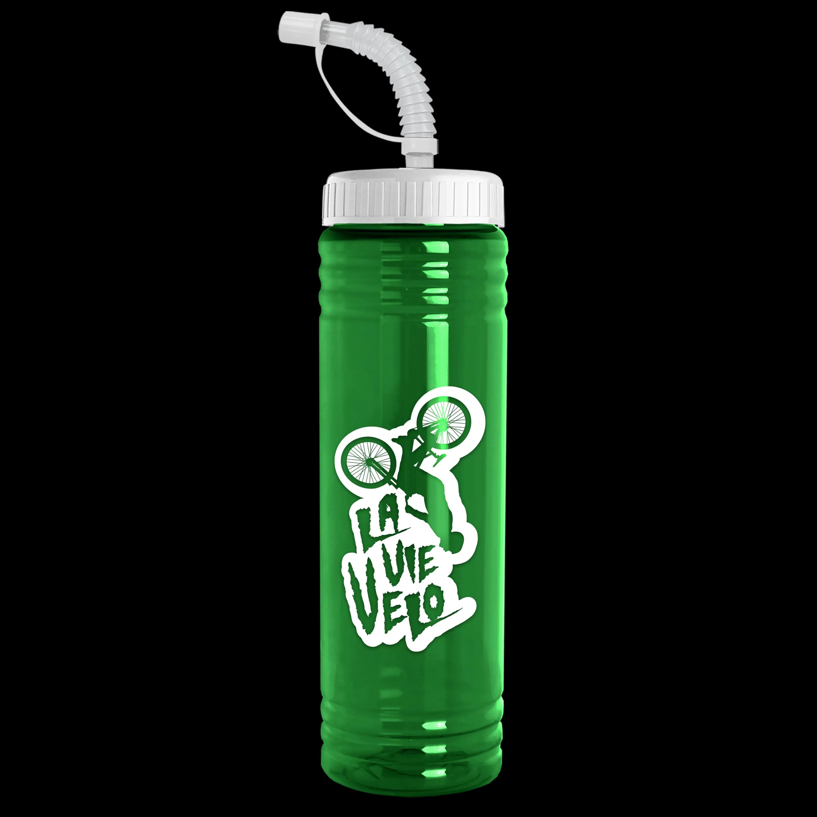 Garyline® Slim Fit RPET Bottle with Straw Lid - 24 oz. 88 of 233