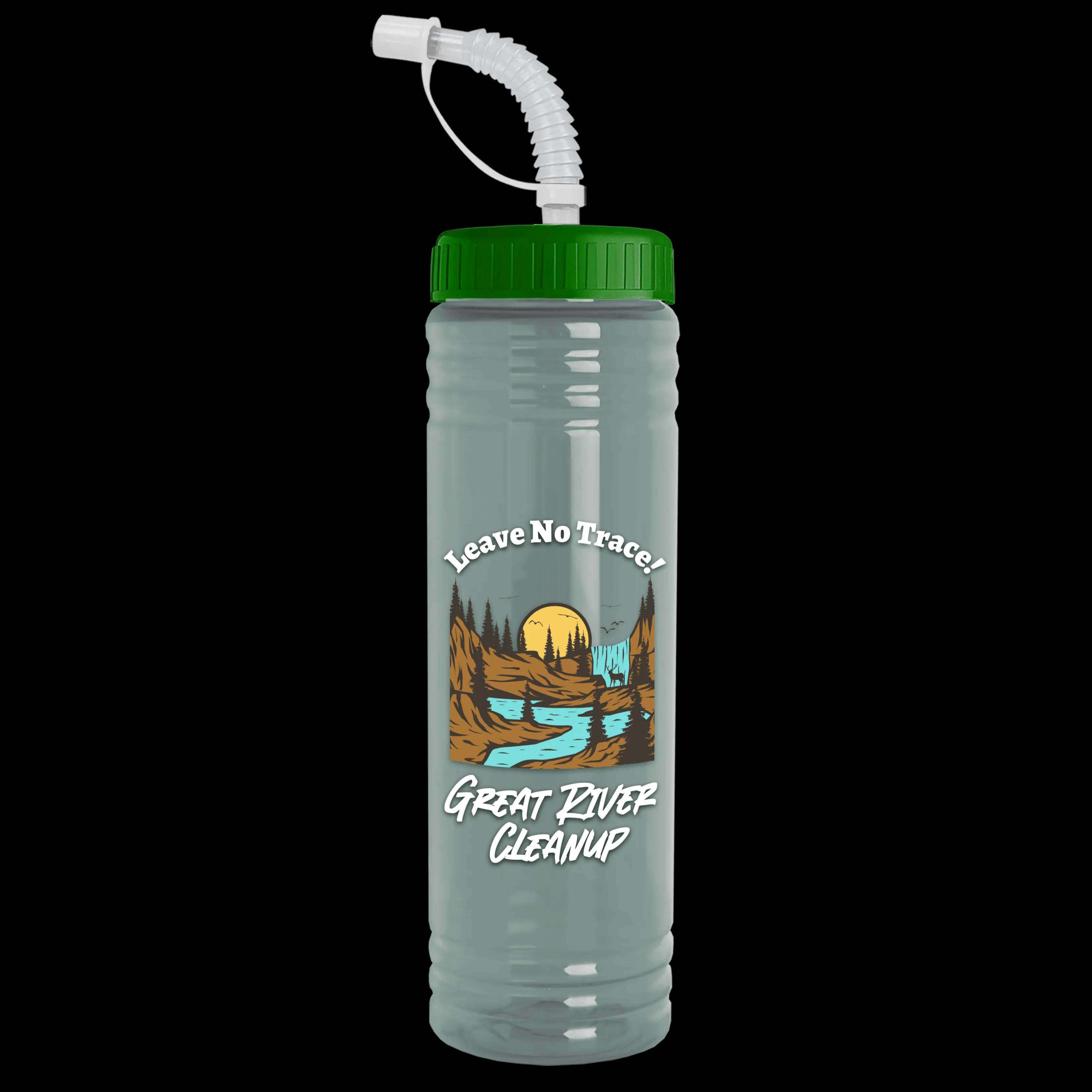 Garyline® Slim Fit RPET Bottle with Straw Lid - 24 oz. 35 of 233