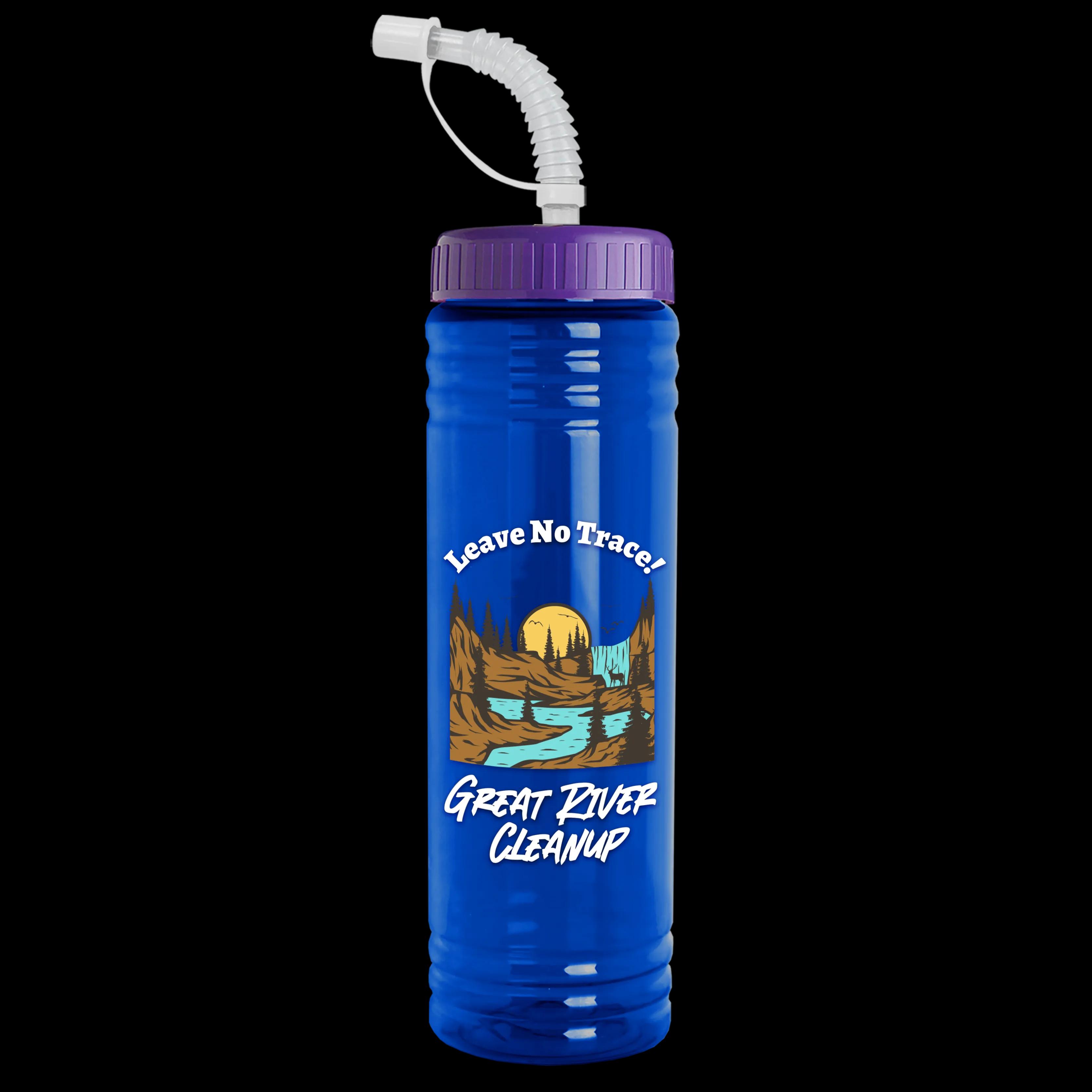Garyline® Slim Fit RPET Bottle with Straw Lid - 24 oz. 73 of 233