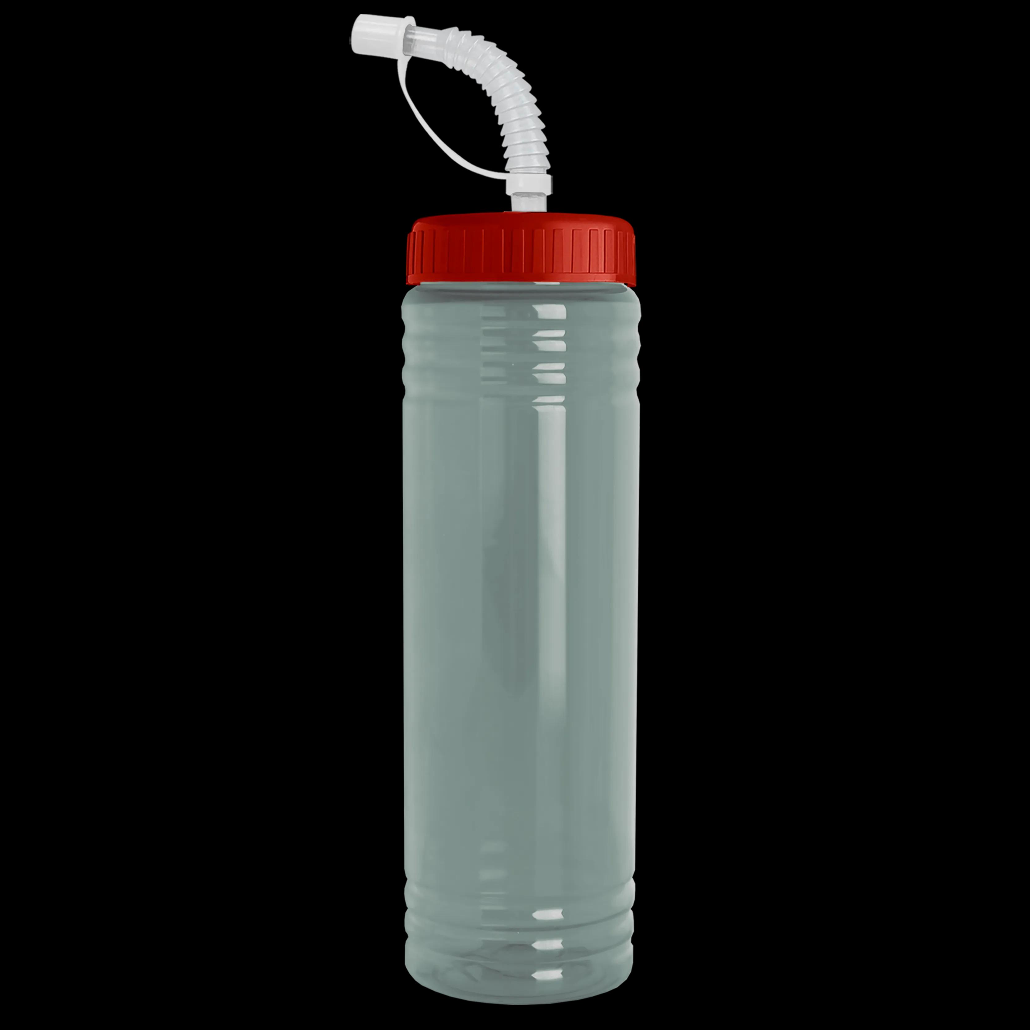 Garyline® Slim Fit RPET Bottle with Straw Lid - 24 oz. 221 of 233