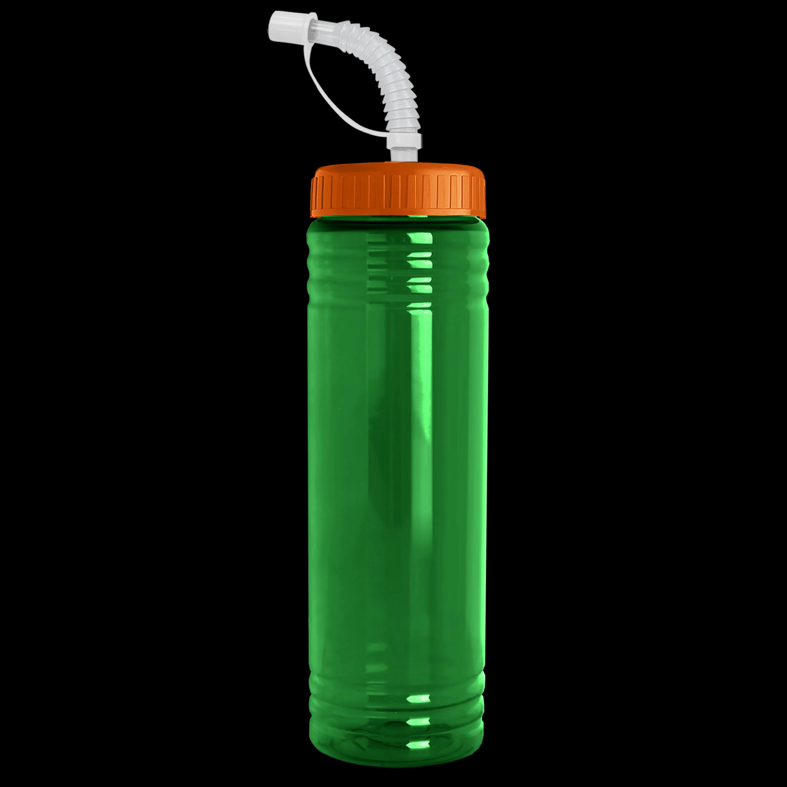 Garyline® Slim Fit RPET Bottle with Straw Lid - 24 oz. 21 of 233