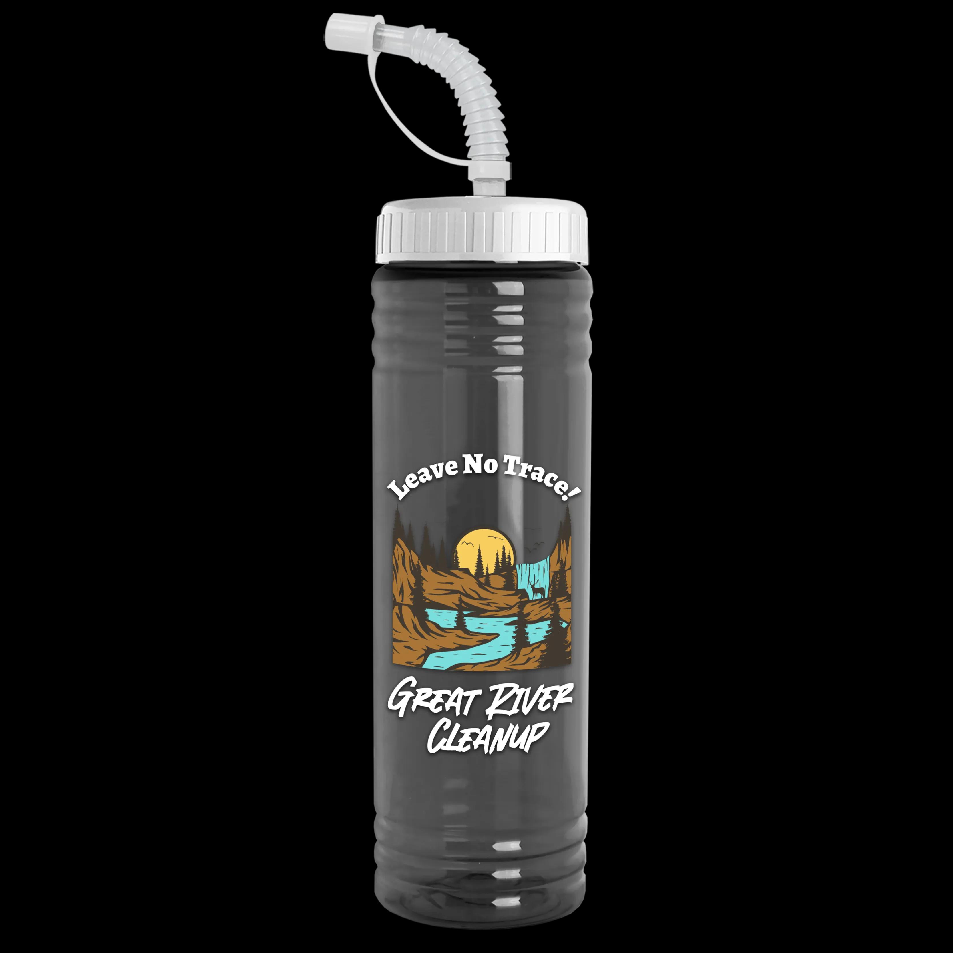 Garyline® Slim Fit RPET Bottle with Straw Lid - 24 oz. 60 of 233