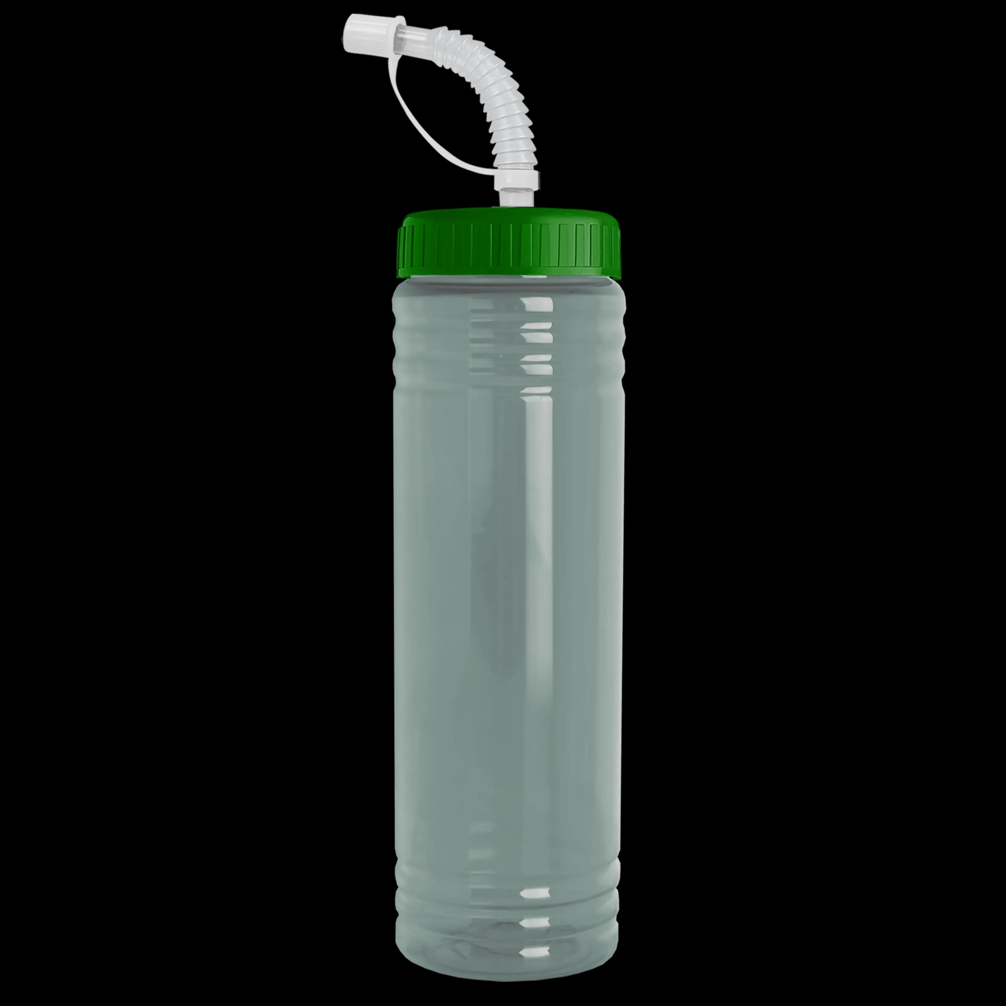 Garyline® Slim Fit RPET Bottle with Straw Lid - 24 oz. 219 of 233