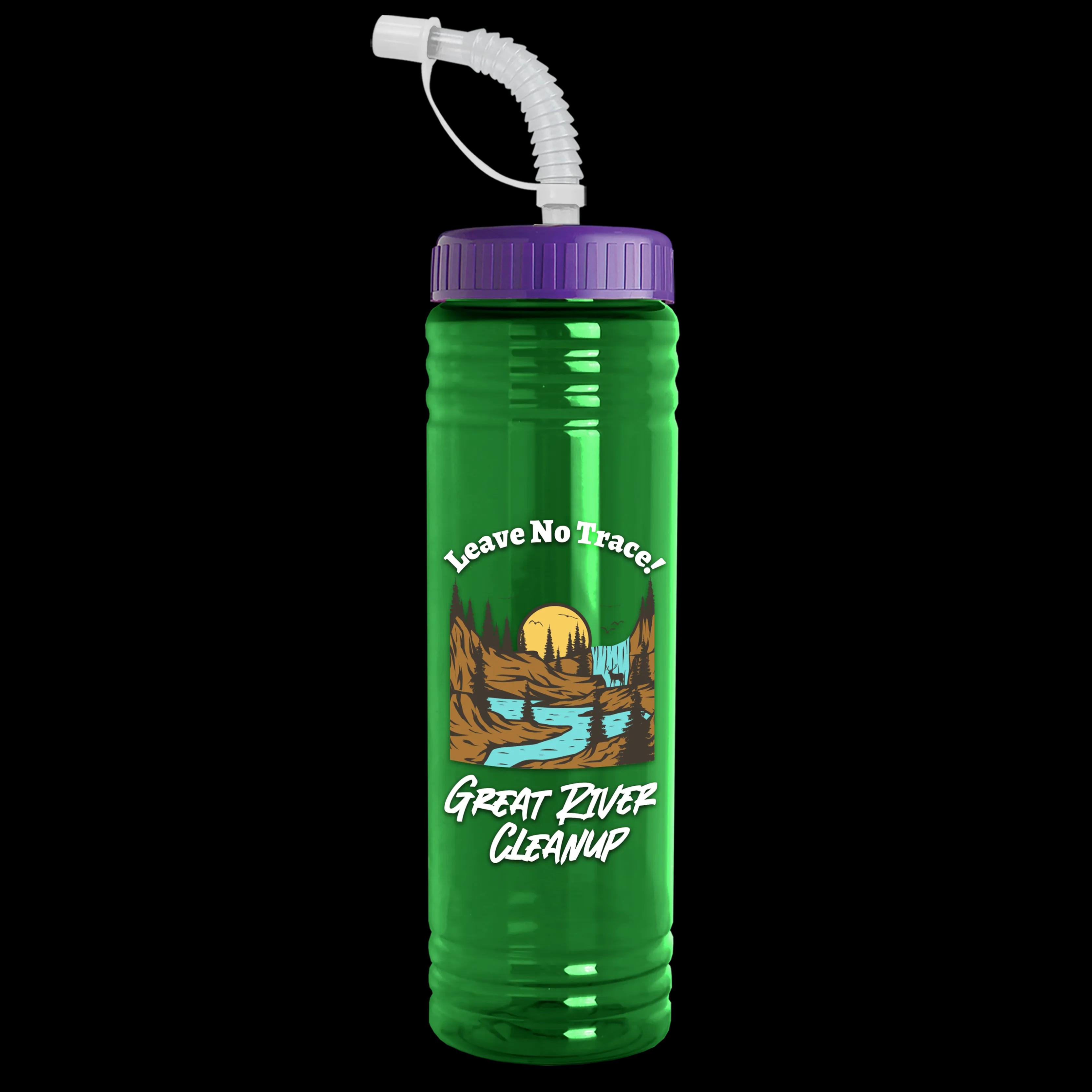 Garyline® Slim Fit RPET Bottle with Straw Lid - 24 oz. 87 of 233