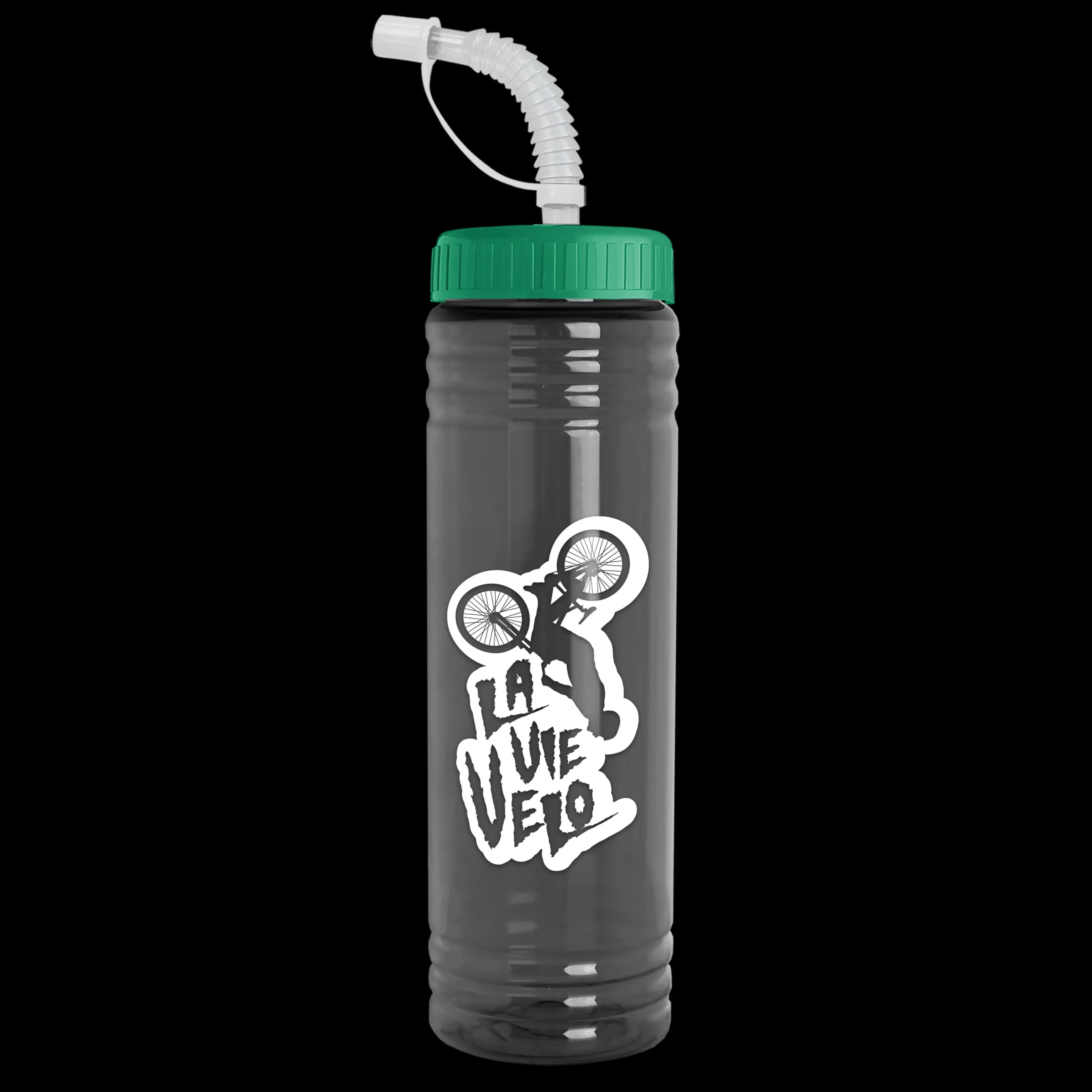 Garyline® Slim Fit RPET Bottle with Straw Lid - 24 oz. 56 of 233
