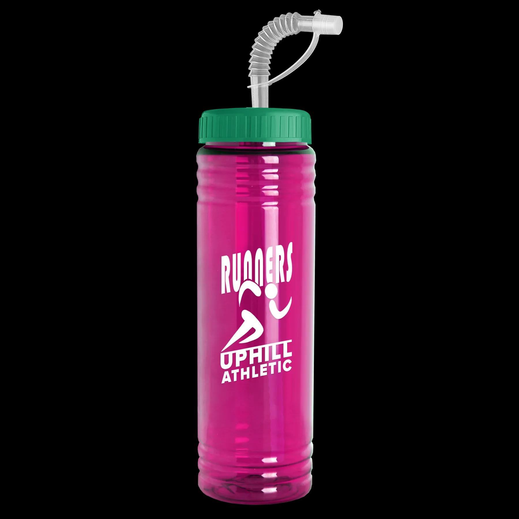 Garyline® Slim Fit RPET Bottle with Straw Lid - 24 oz. 172 of 233
