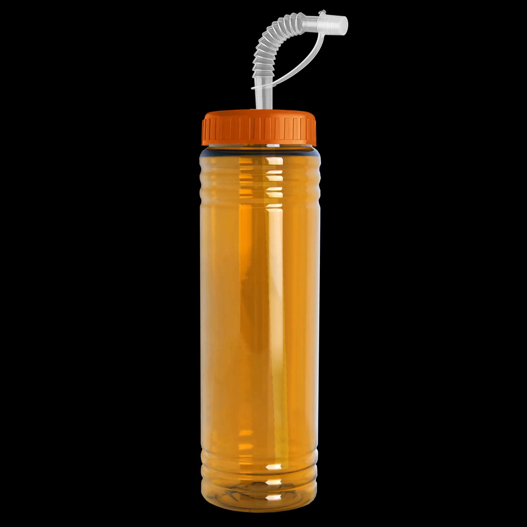 Garyline® Slim Fit RPET Bottle with Straw Lid - 24 oz. 142 of 233