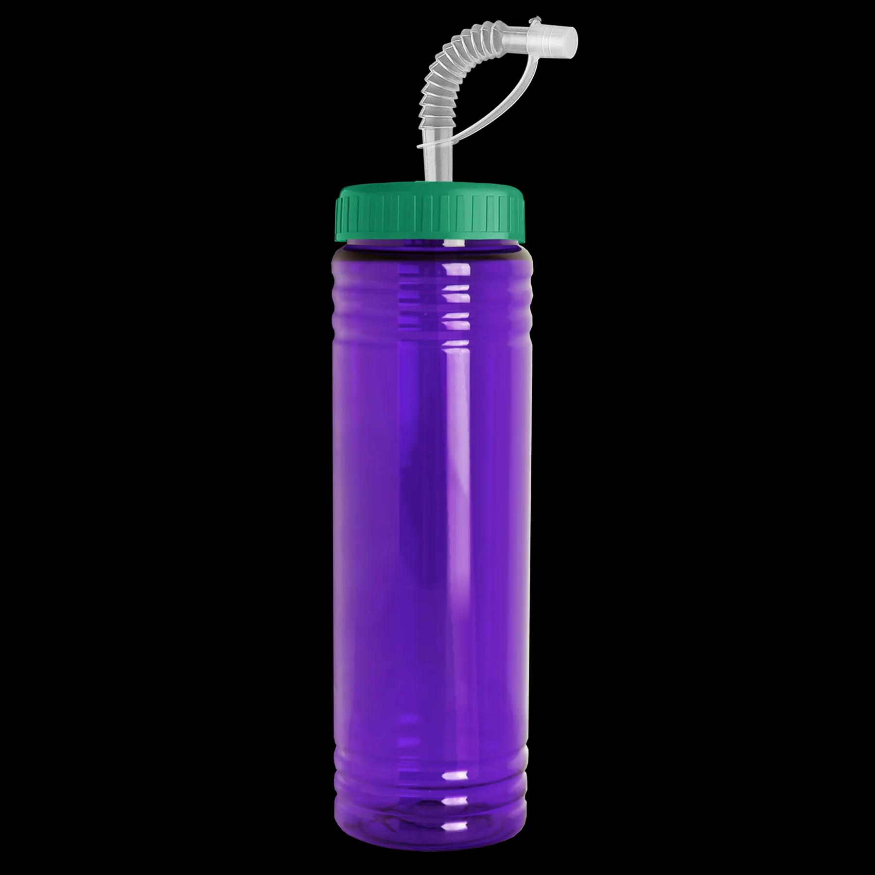 Garyline® Slim Fit RPET Bottle with Straw Lid - 24 oz. 153 of 233