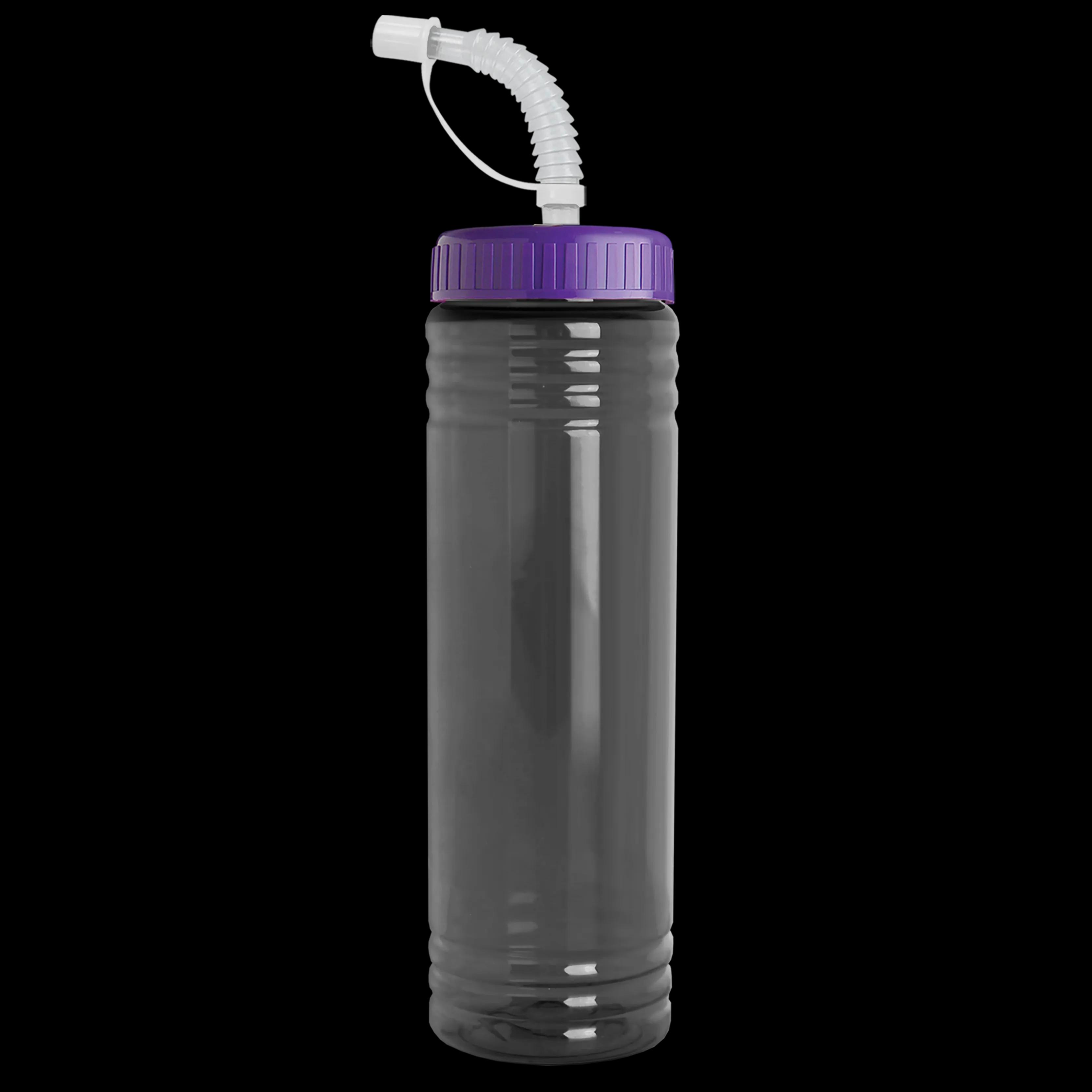 Garyline® Slim Fit RPET Bottle with Straw Lid - 24 oz. 7 of 233
