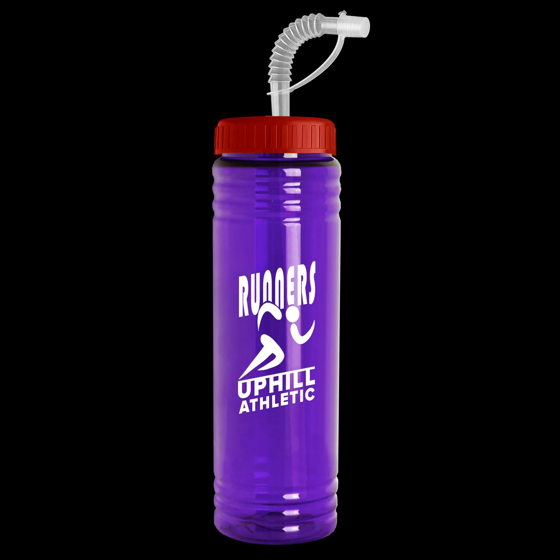 Garyline® Slim Fit RPET Bottle with Straw Lid - 24 oz. 200 of 233