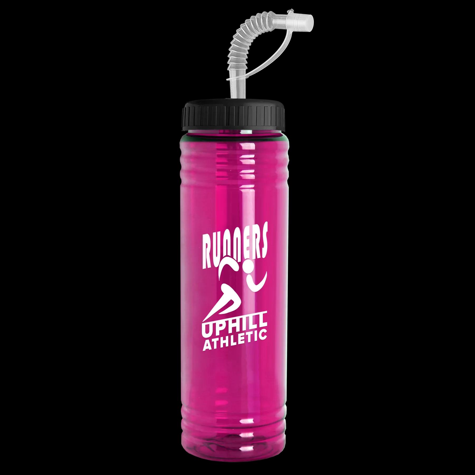 Garyline® Slim Fit RPET Bottle with Straw Lid - 24 oz. 162 of 233