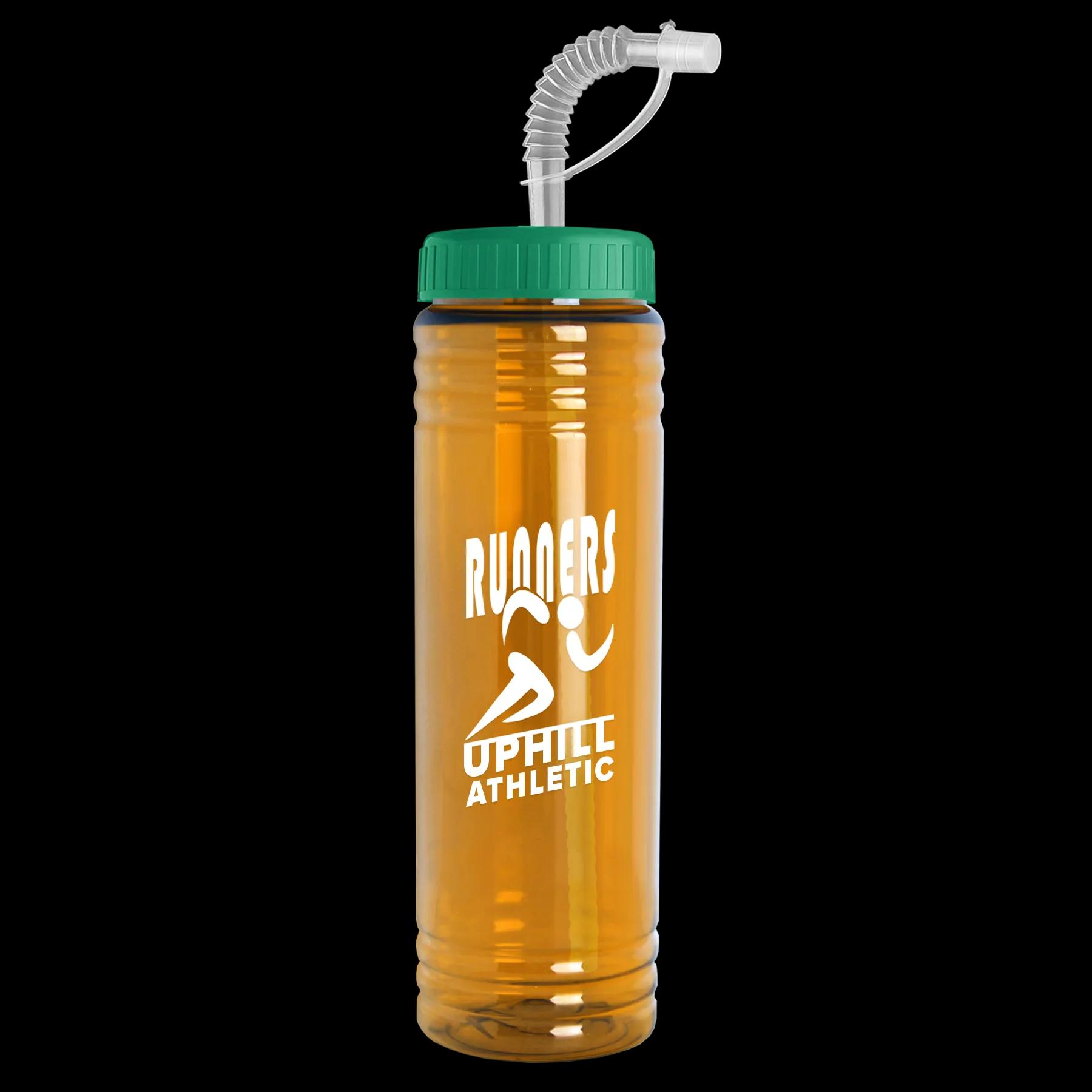 Garyline® Slim Fit RPET Bottle with Straw Lid - 24 oz. 188 of 233