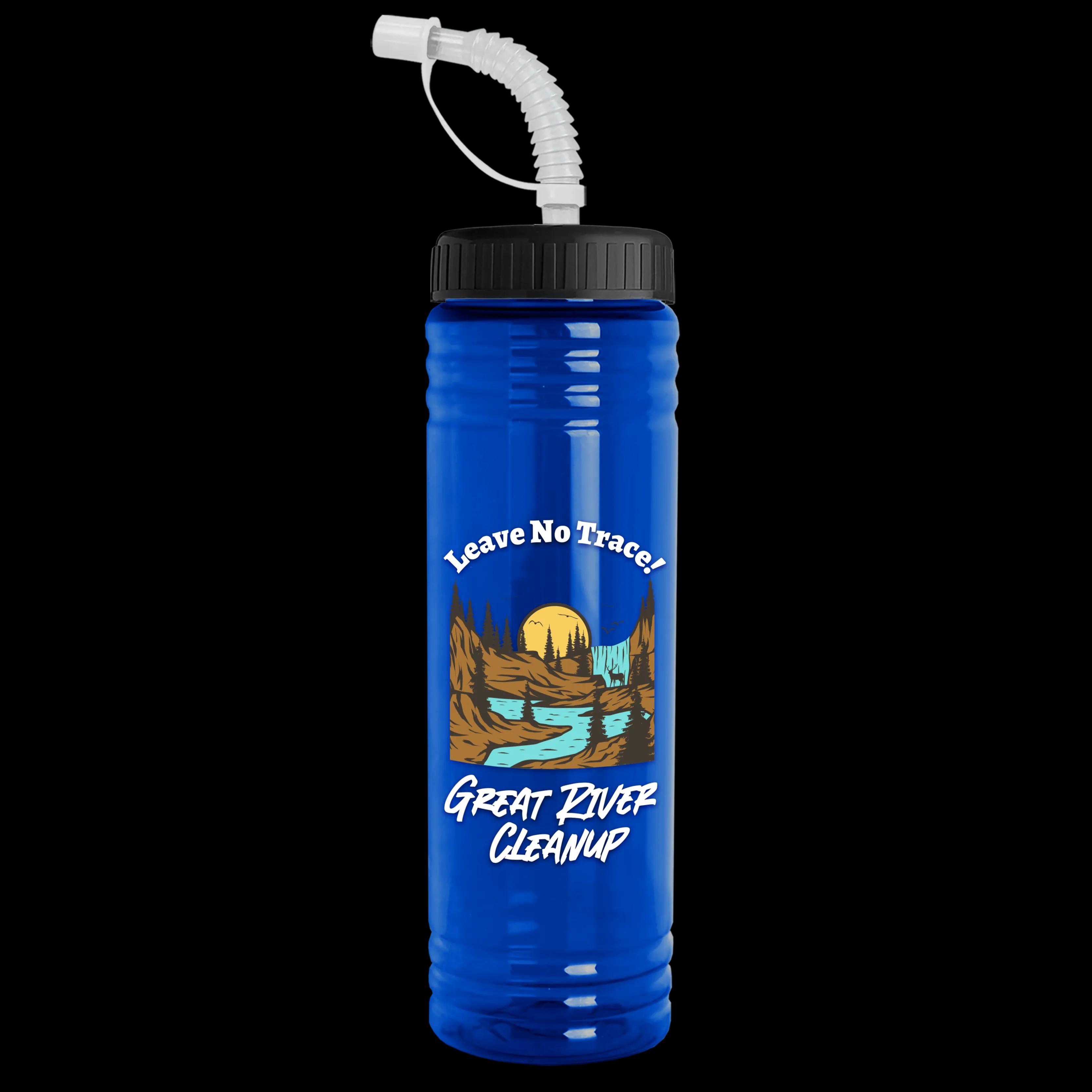 Garyline® Slim Fit RPET Bottle with Straw Lid - 24 oz. 62 of 233