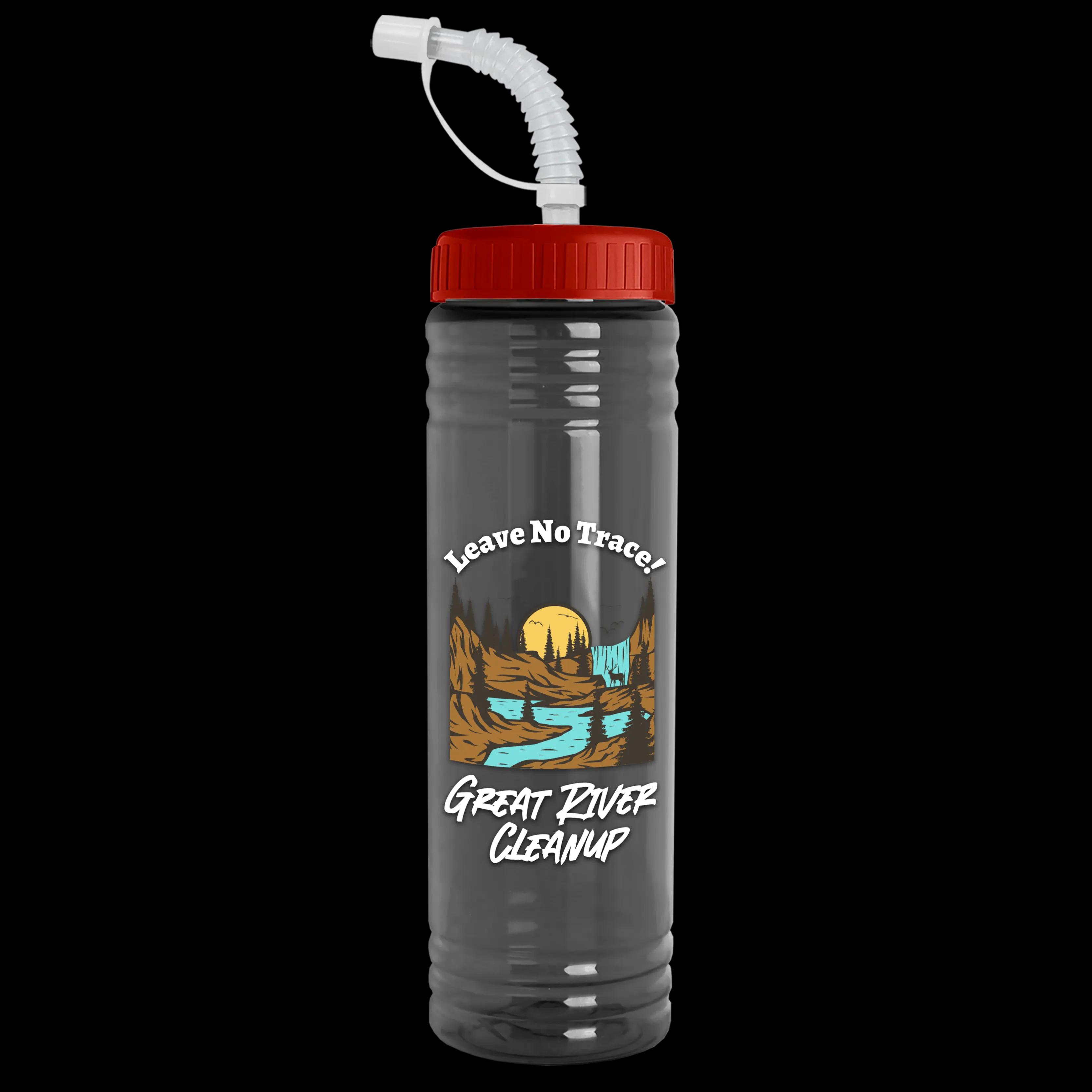 Garyline® Slim Fit RPET Bottle with Straw Lid - 24 oz. 53 of 233