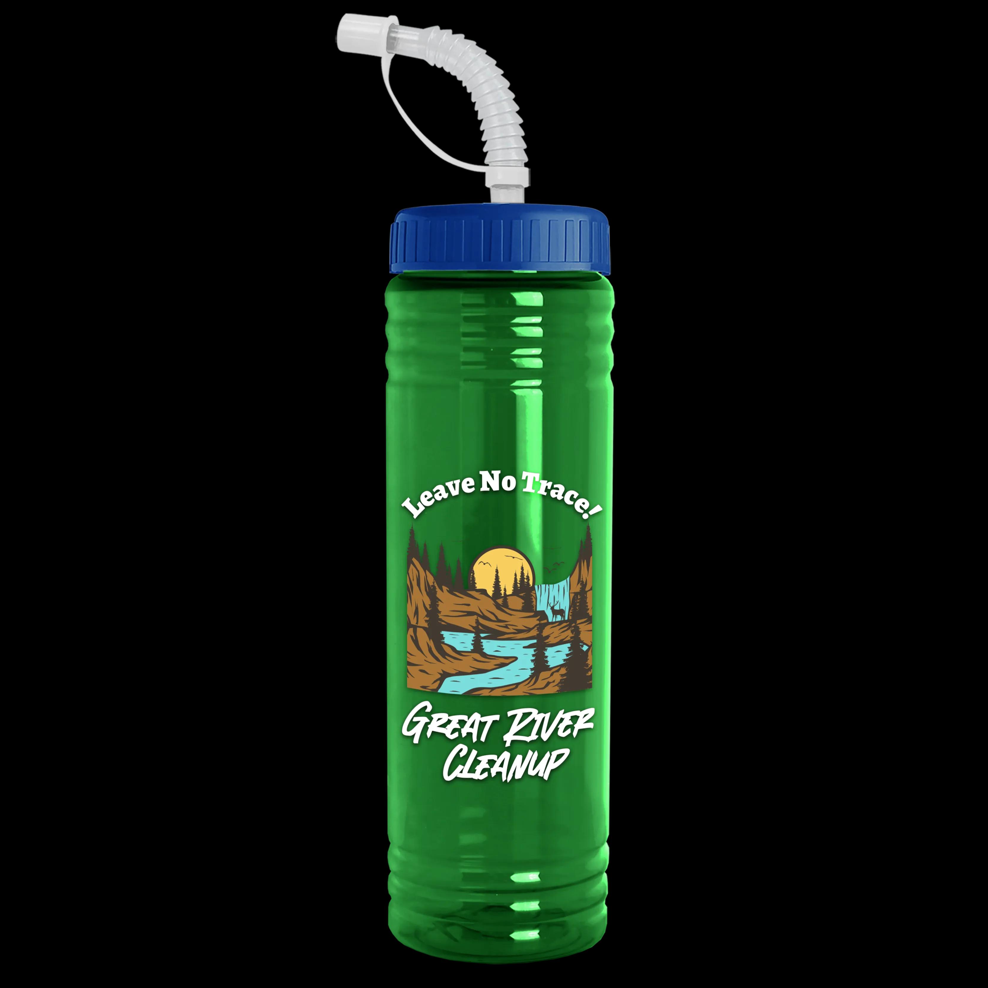 Garyline® Slim Fit RPET Bottle with Straw Lid - 24 oz. 83 of 233