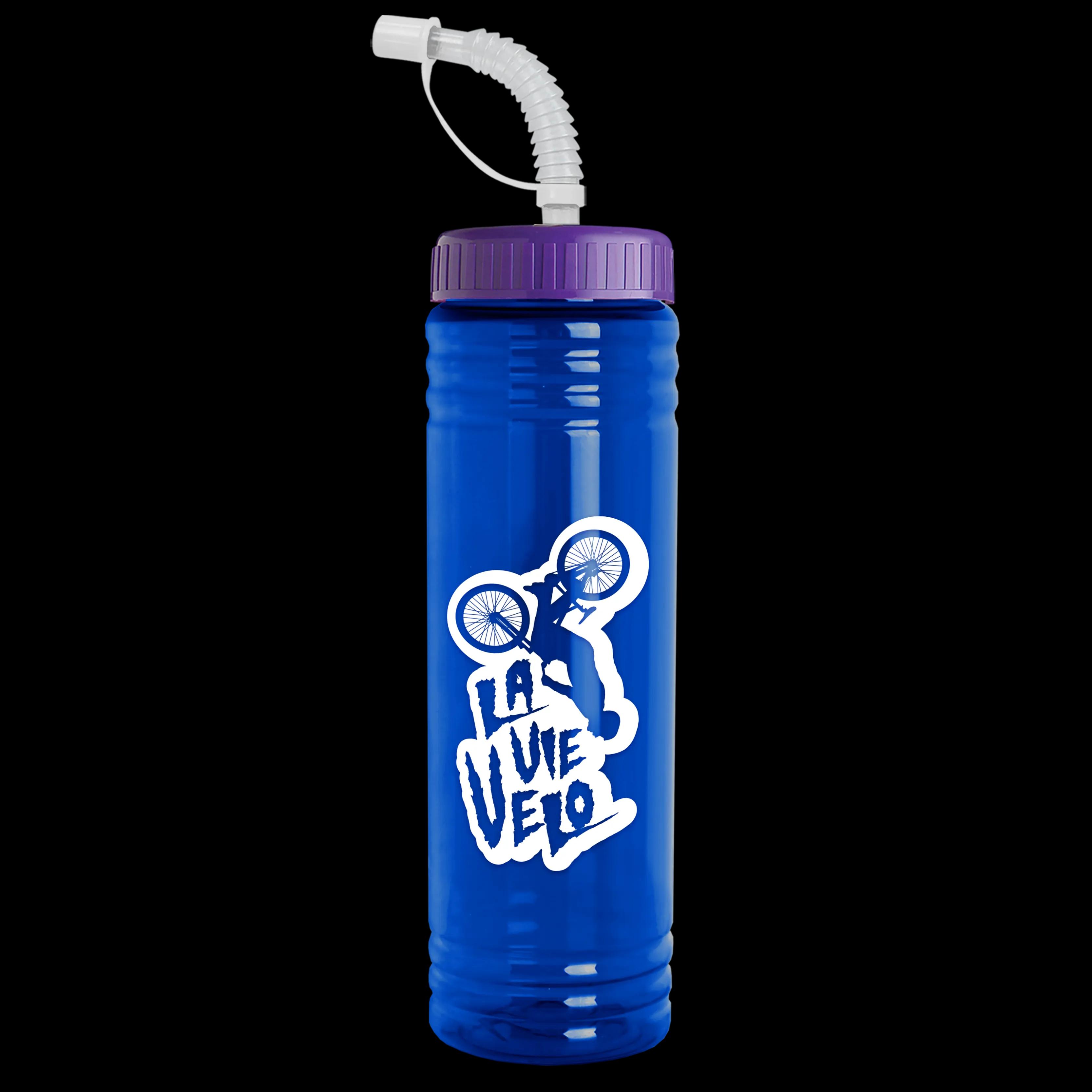 Garyline® Slim Fit RPET Bottle with Straw Lid - 24 oz. 72 of 233