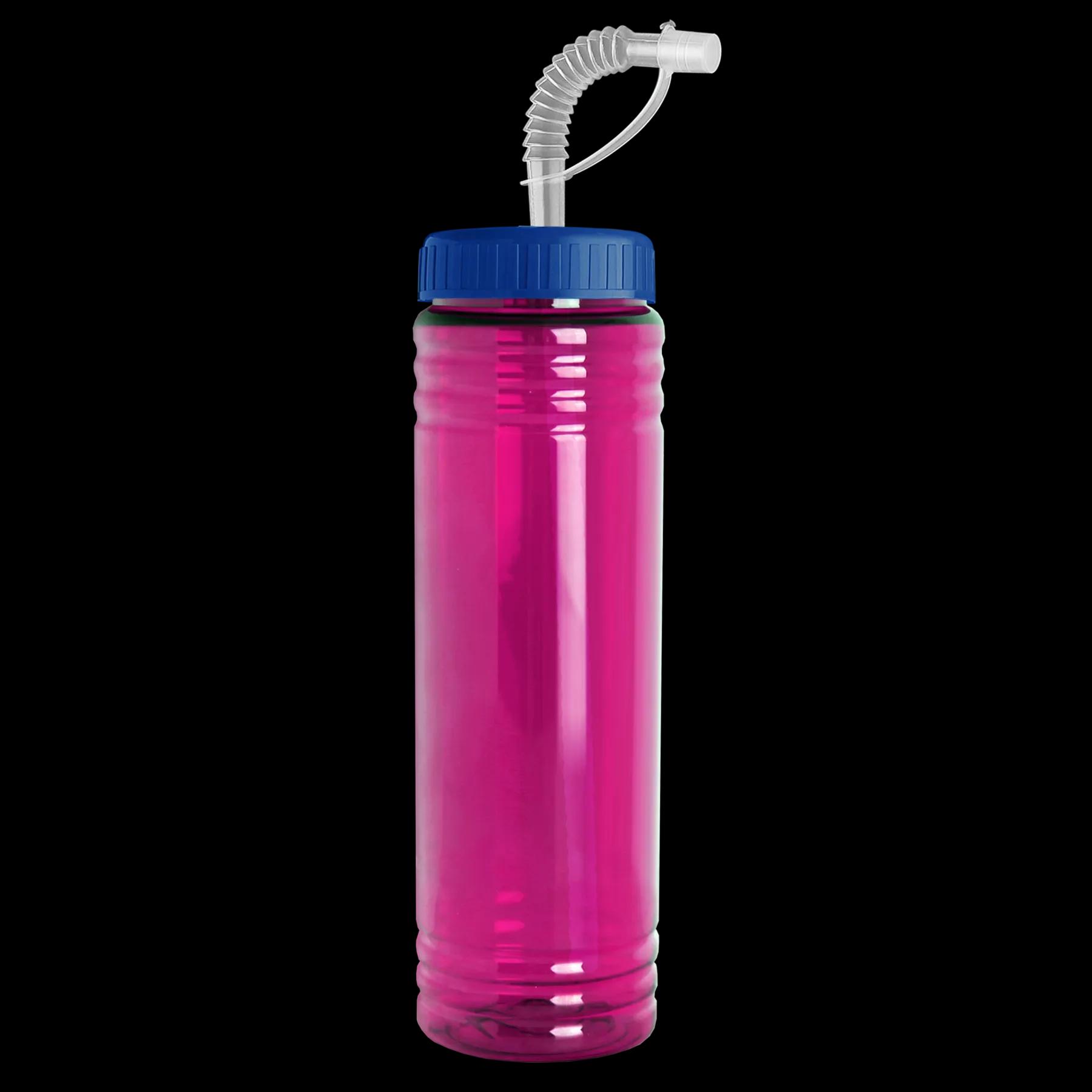 Garyline® Slim Fit RPET Bottle with Straw Lid - 24 oz. 136 of 233