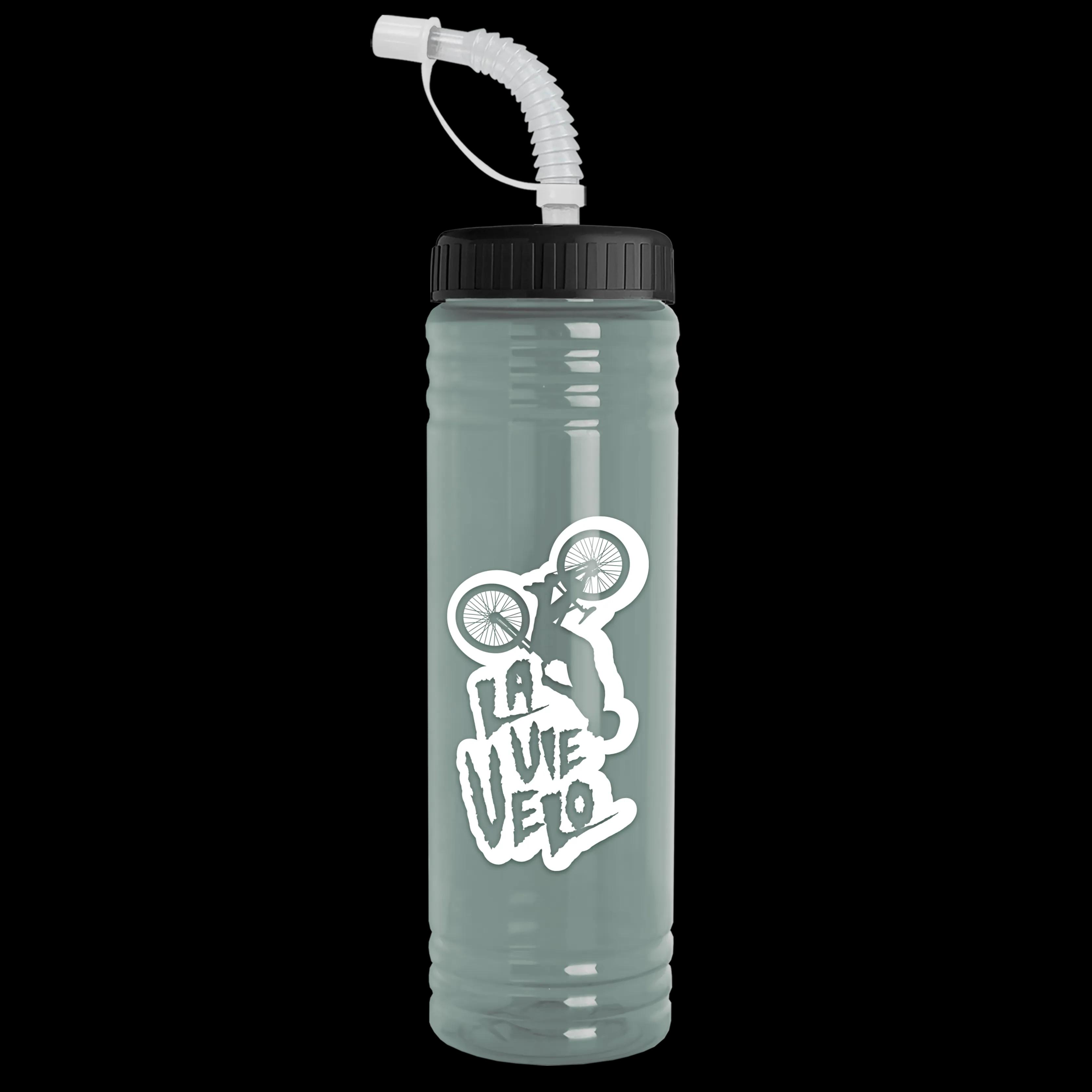 Garyline® Slim Fit RPET Bottle with Straw Lid - 24 oz. 8 of 233