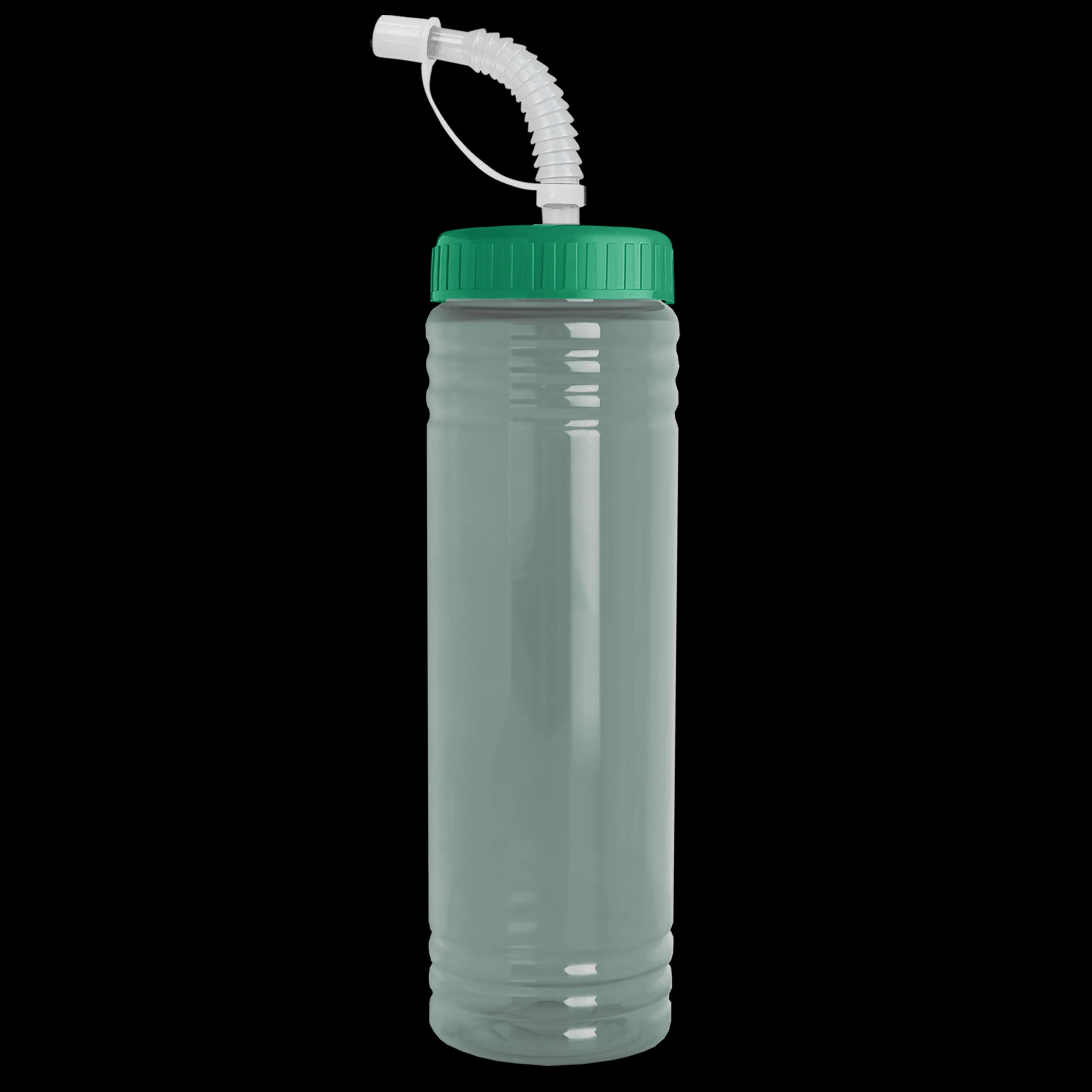 Garyline® Slim Fit RPET Bottle with Straw Lid - 24 oz. 4 of 233