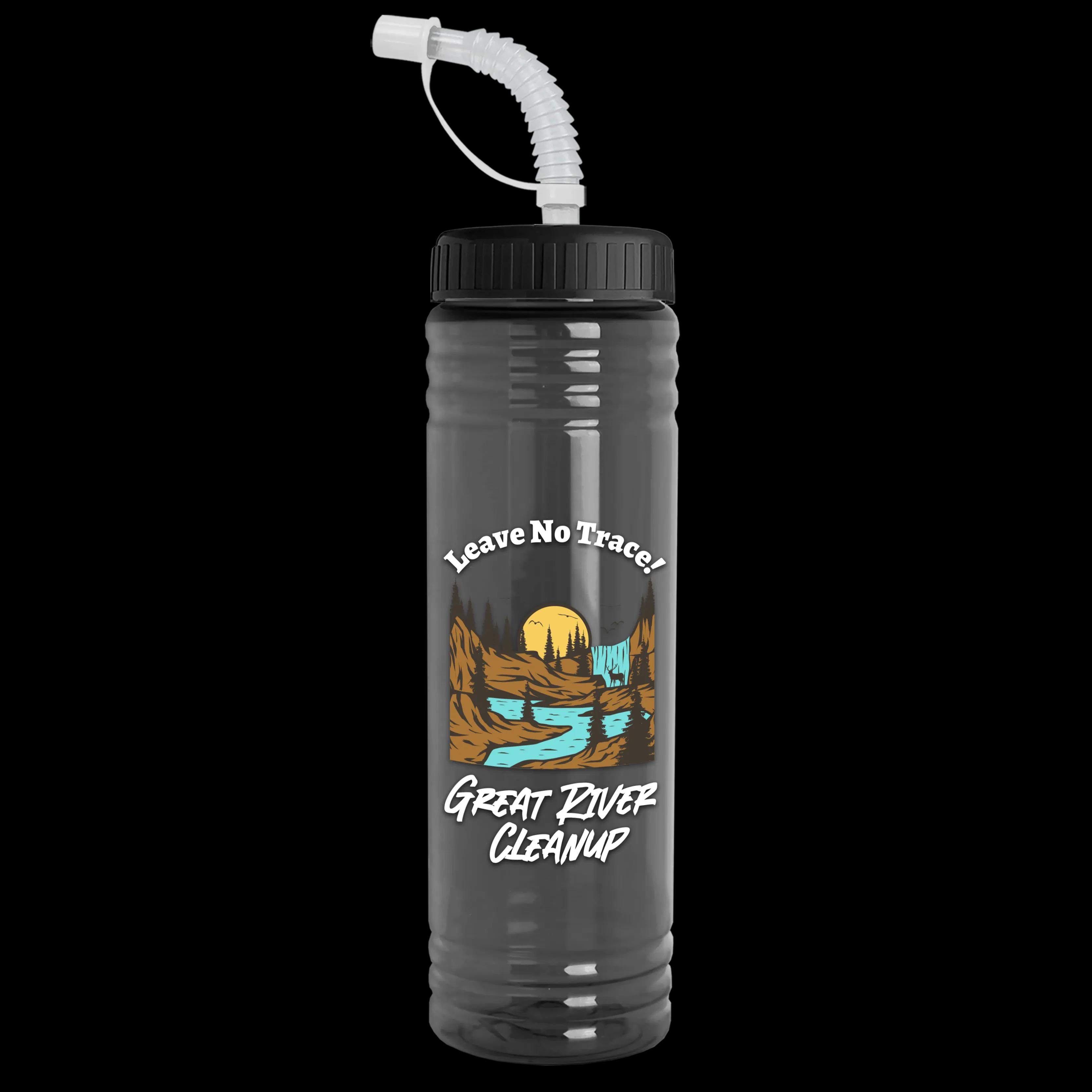 Garyline® Slim Fit RPET Bottle with Straw Lid - 24 oz. 48 of 233