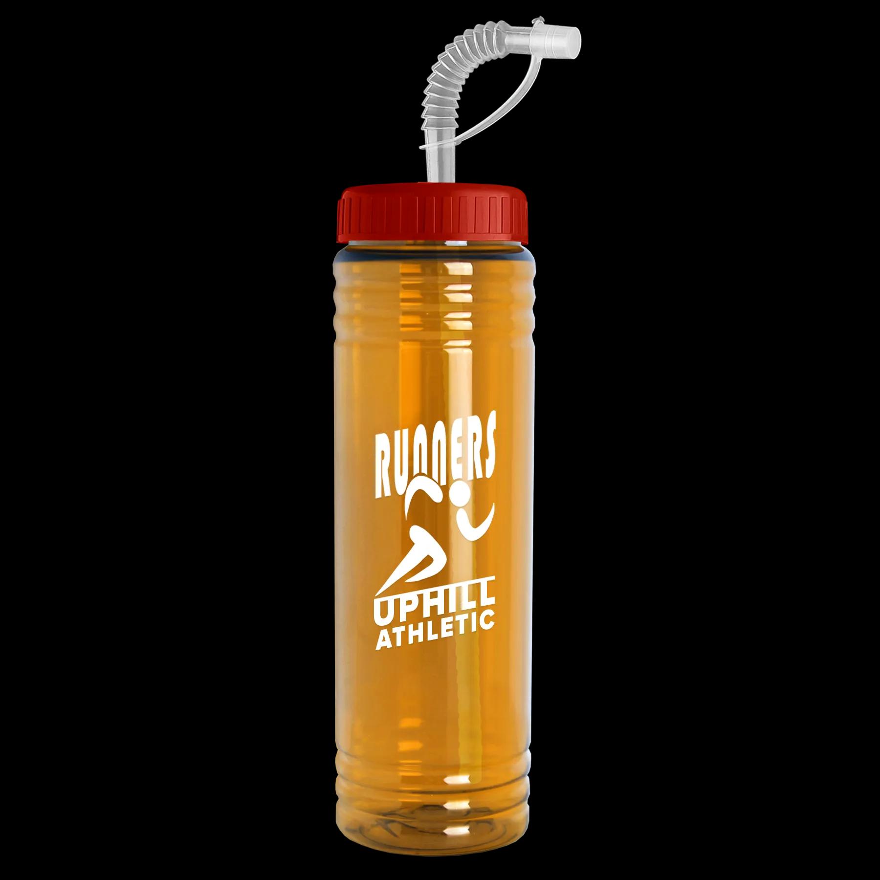 Garyline® Slim Fit RPET Bottle with Straw Lid - 24 oz. 184 of 233